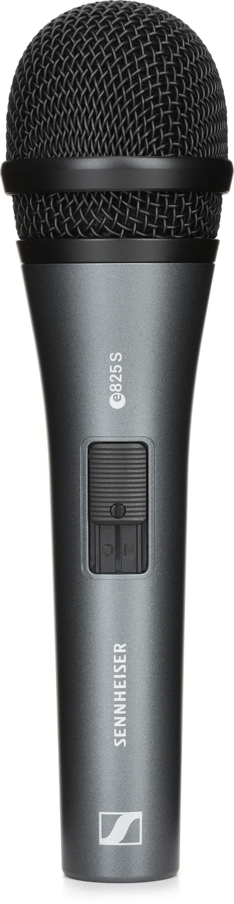 miです Sennheiser e 835-S Cardioid Dynamic Vocal Microphone with On