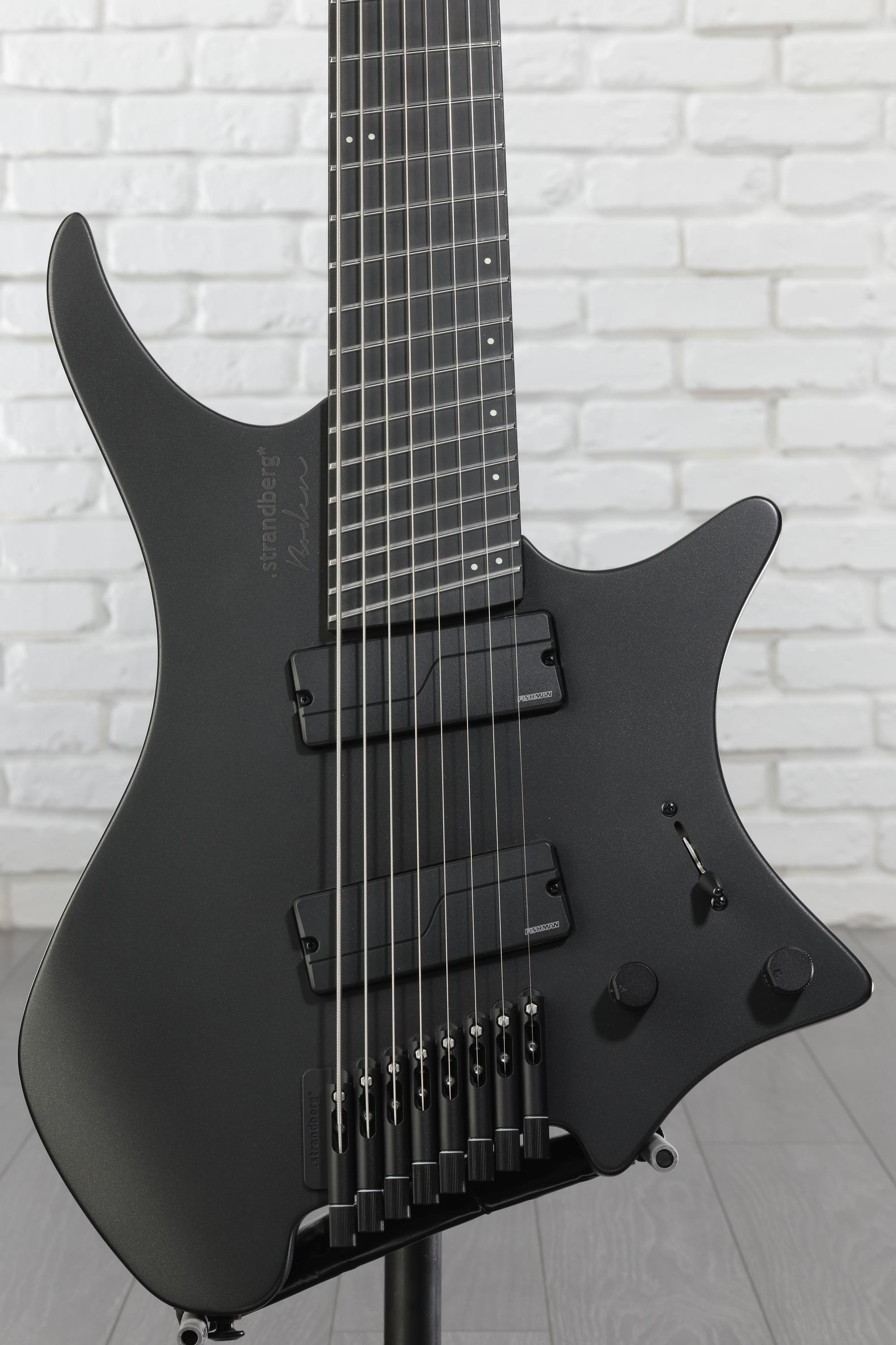 Strandberg Boden Metal NX 8 Electric Guitar - Black Granite