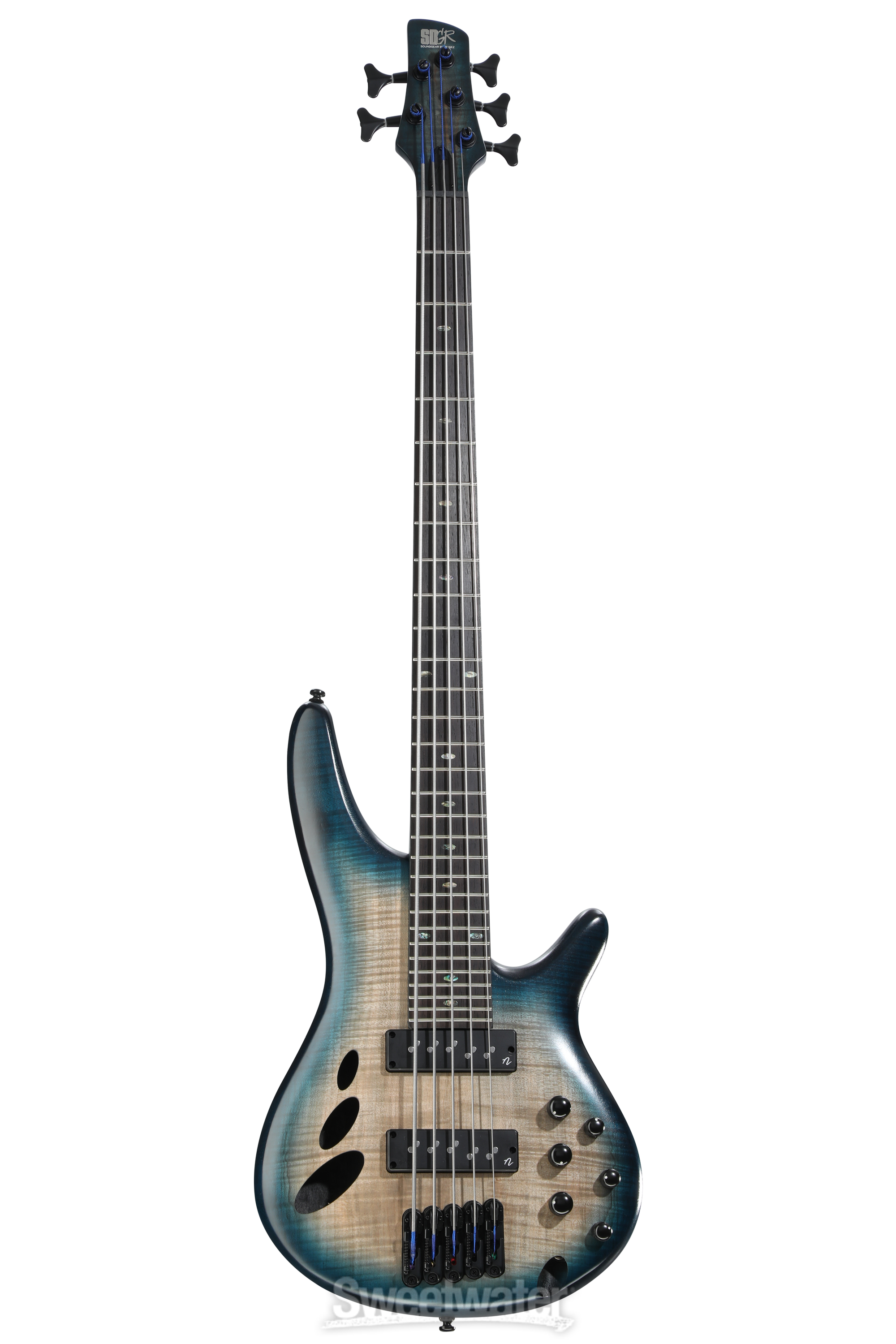 Ibanez Bass Workshop SRD905 5-string Bass Guitar - Cosmic Blue