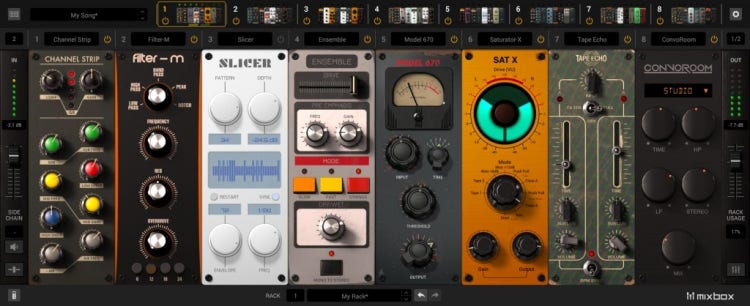 IK Multimedia MixBox Audio Effects Rack Plug-in