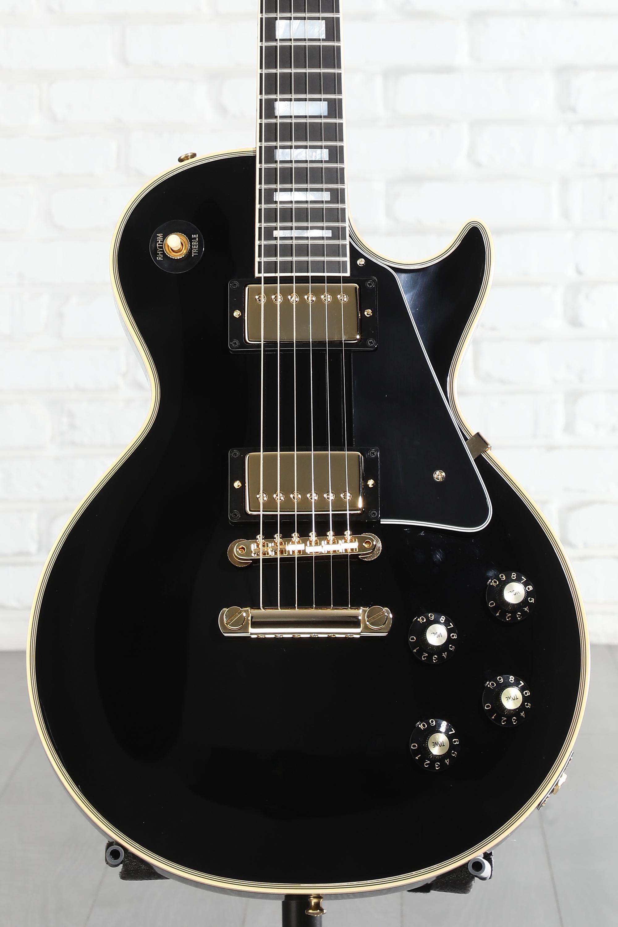 Gibson Custom 1968 Les Paul Custom Reissue Electric Guitar - Ebony