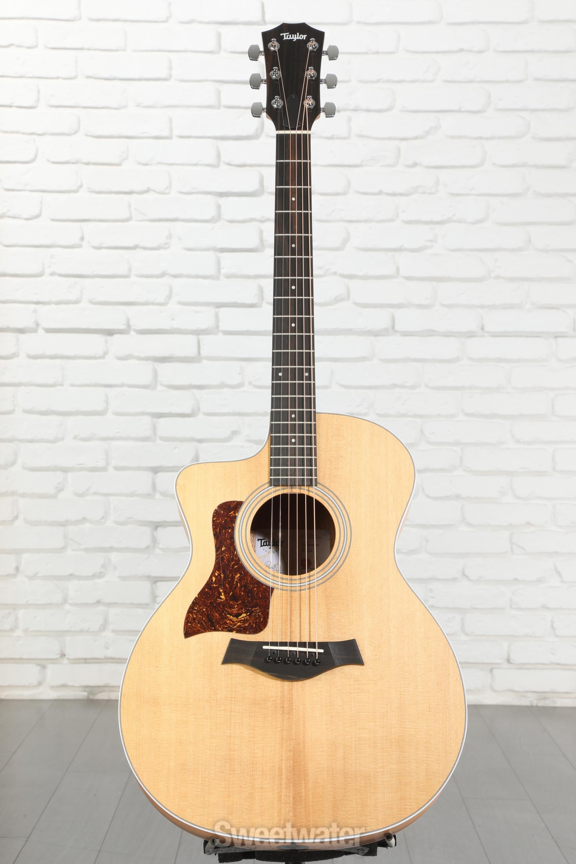 Taylor 214ce Left-handed Acoustic-electric Guitar - Layered Koa