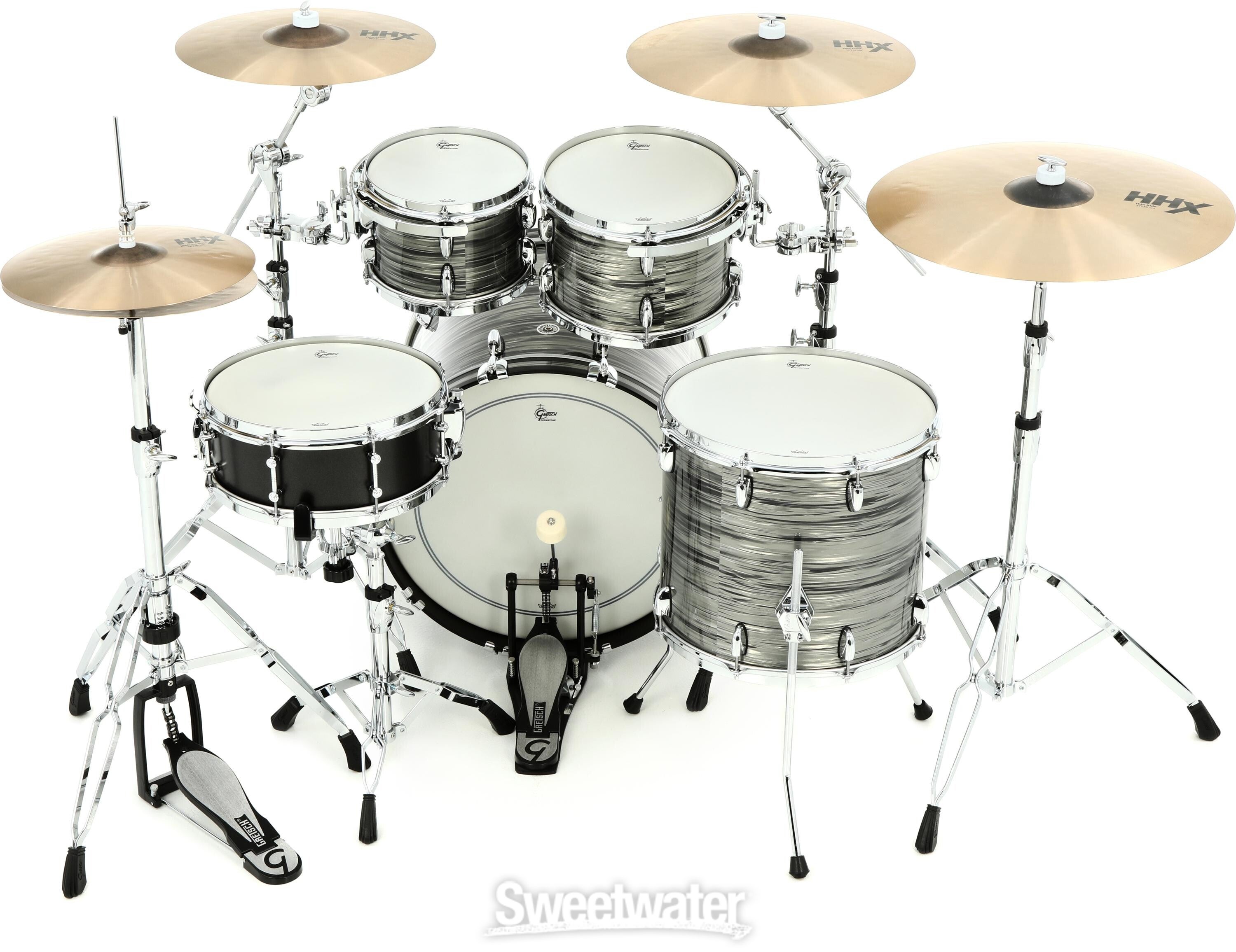 Gretsch Drums Brooklyn GB-E8246 4-piece Shell Pack - Grey Oyster