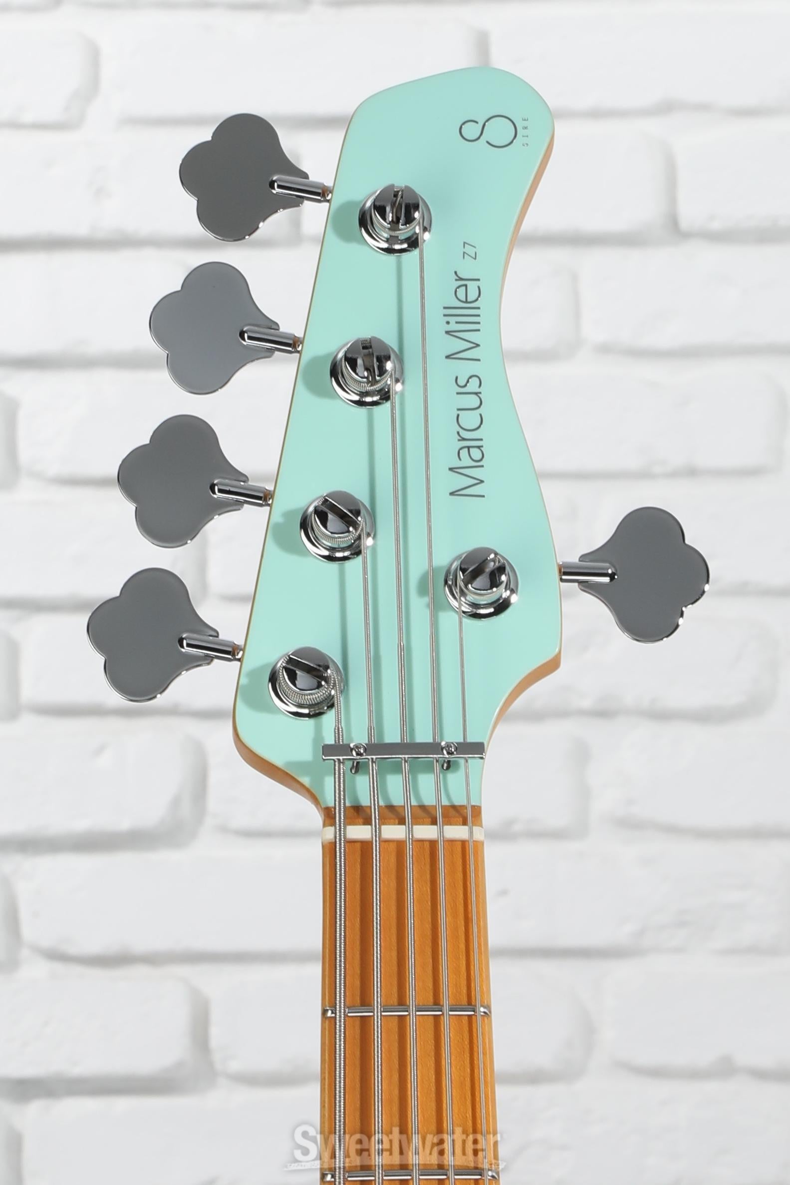 ☆RS PRODUCED BY MASTER CRAFT &Bacchus Sire Marcus Miller Z7 5-string Bass Guitar - Mint | Sweetwater
