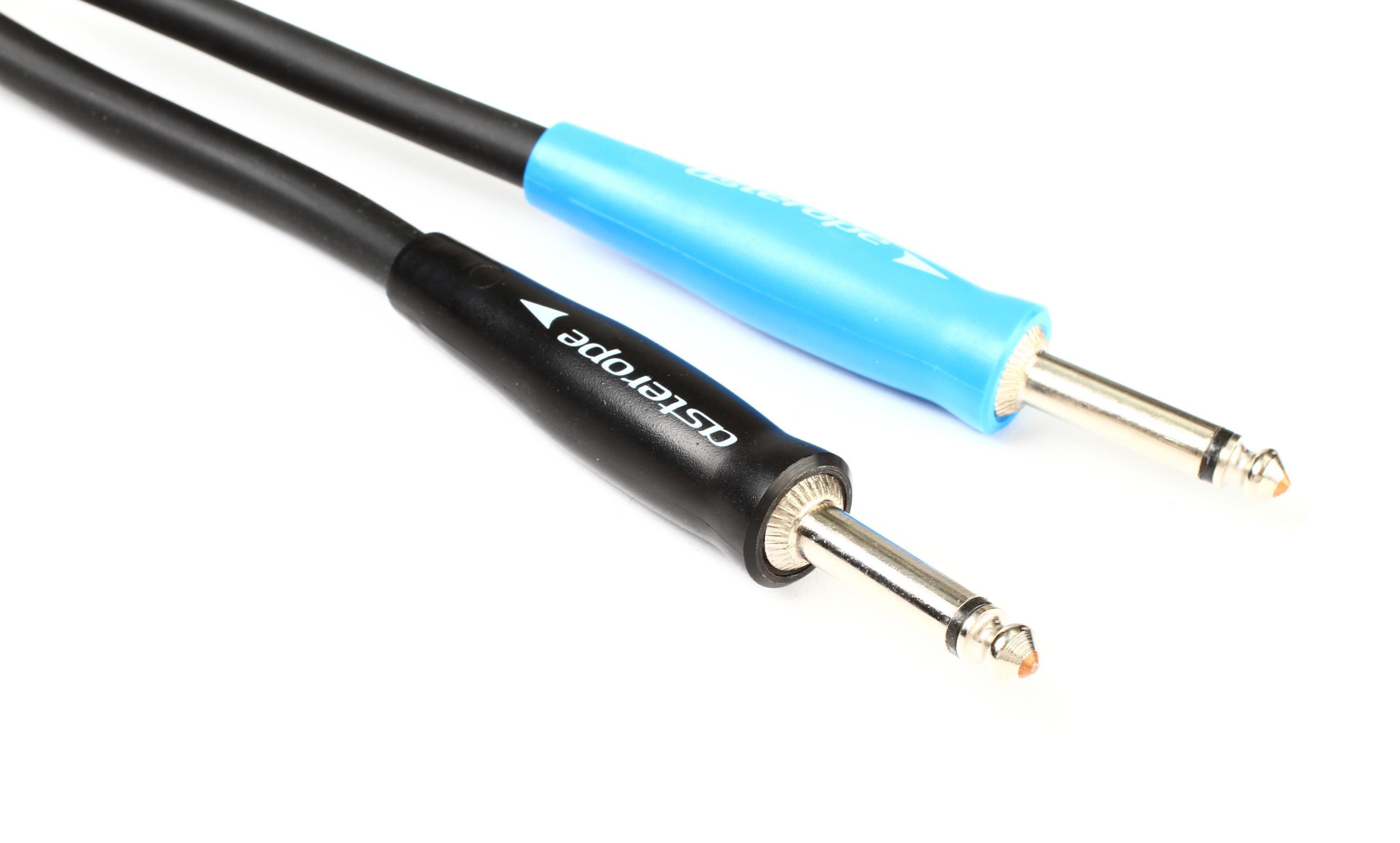Photo of Asterope AST-B20-SSN Pro Stage Series Staight to Straight Instrument Cable - 20 foot