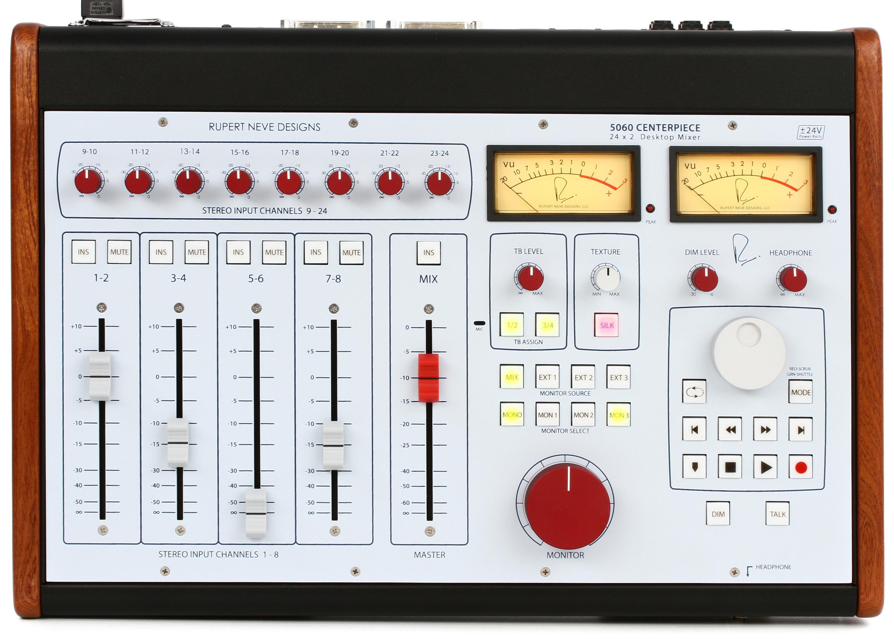 Rupert Neve Designs 5060 Centerpiece 24x2 Desktop Mixer