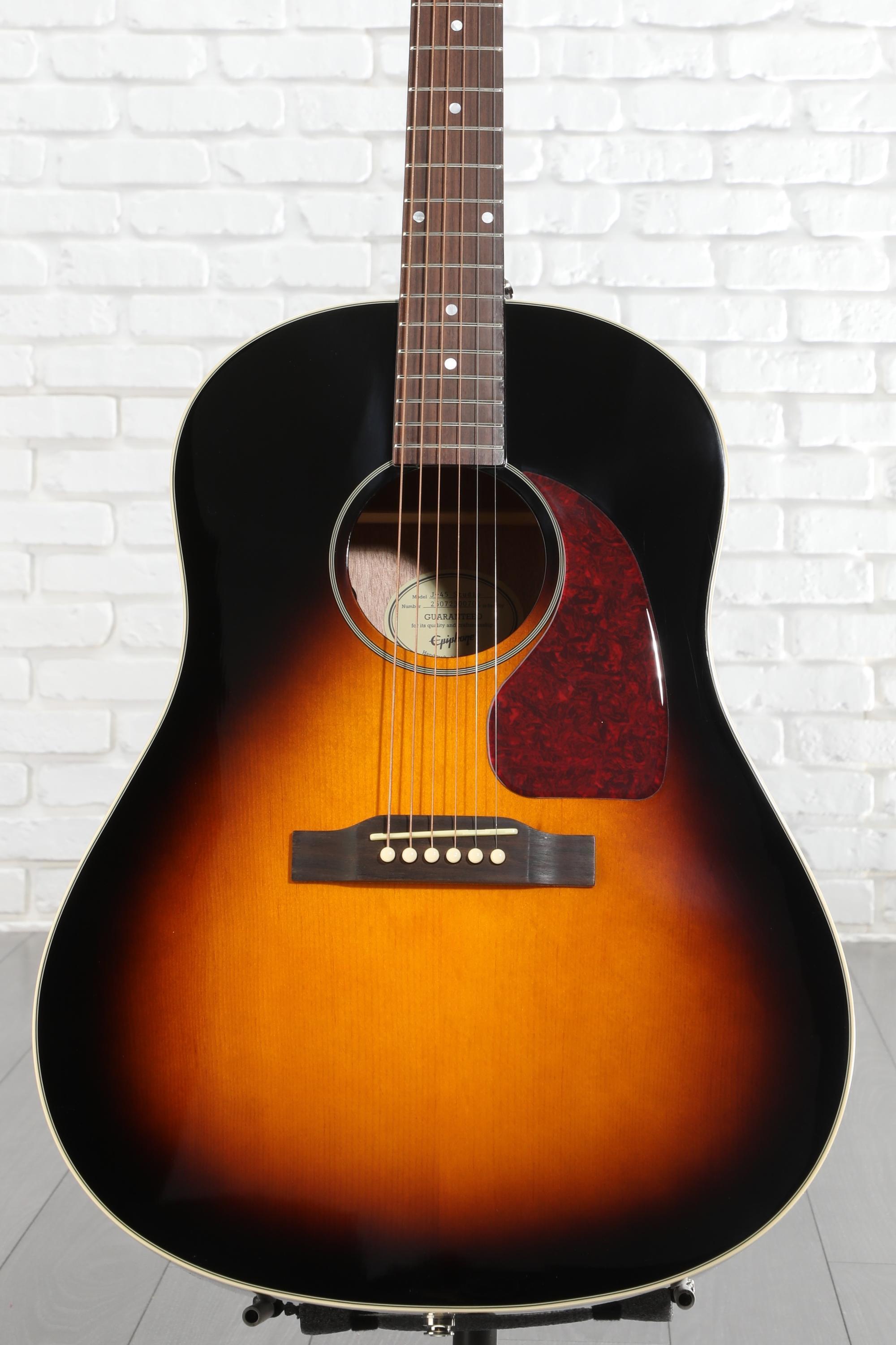 Epiphone J-45 Studio Acoustic-electric Guitar - Vintage Sunburst