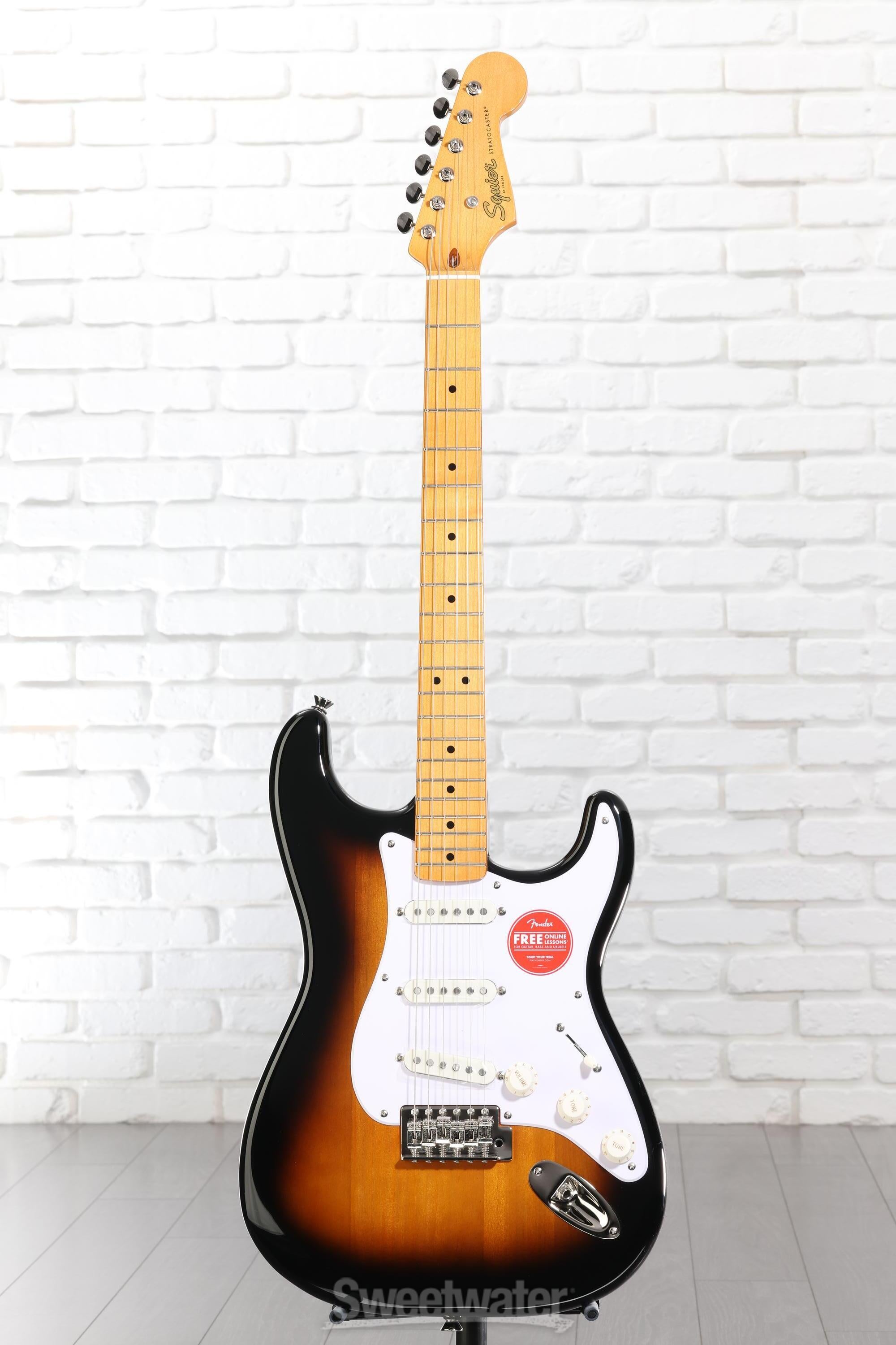 Squier Classic Vibe '50s Stratocaster - 2-Color Sunburst | Sweetwater