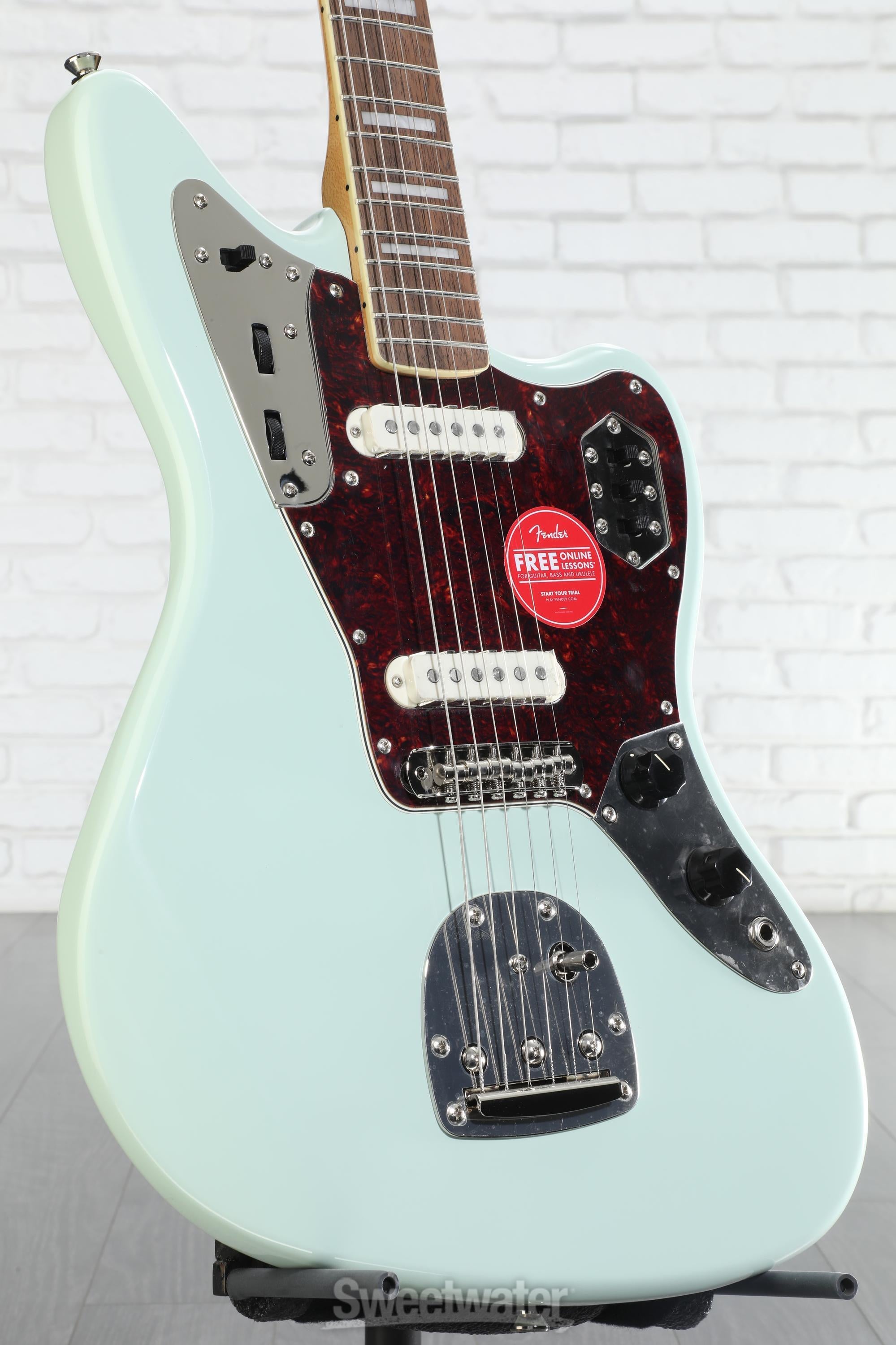 Squier Classic Vibe '70s Jaguar - Surf Green | Sweetwater