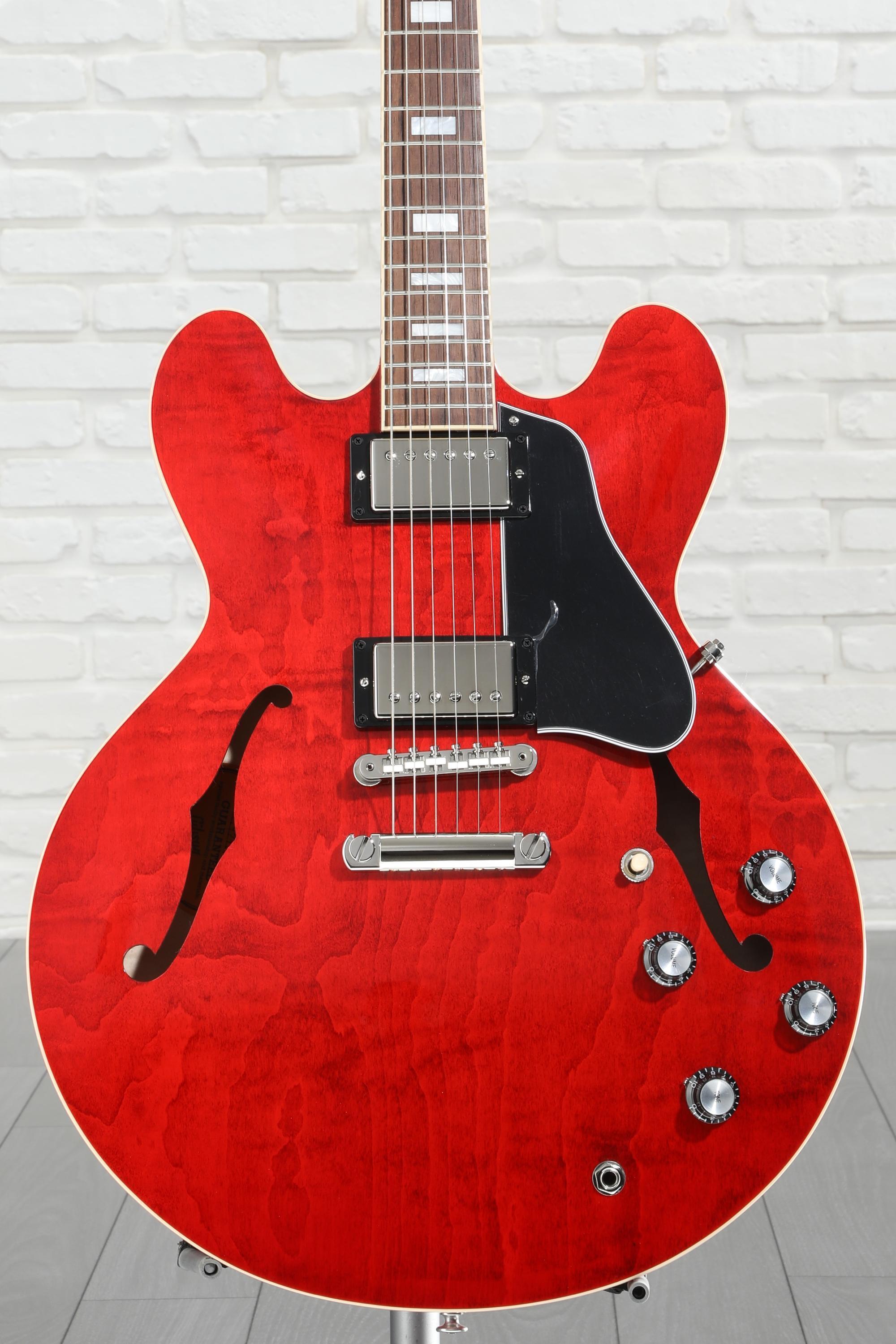 Gibson ES-335 Figured Semi-hollowbody Electric Guitar - Sixties Cherry |  Sweetwater