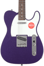 Product Image - This Item - Squier Classic Vibe Baritone Custom Telecaster Guitar - Purple Sparkle, Sweetwater Exclusive