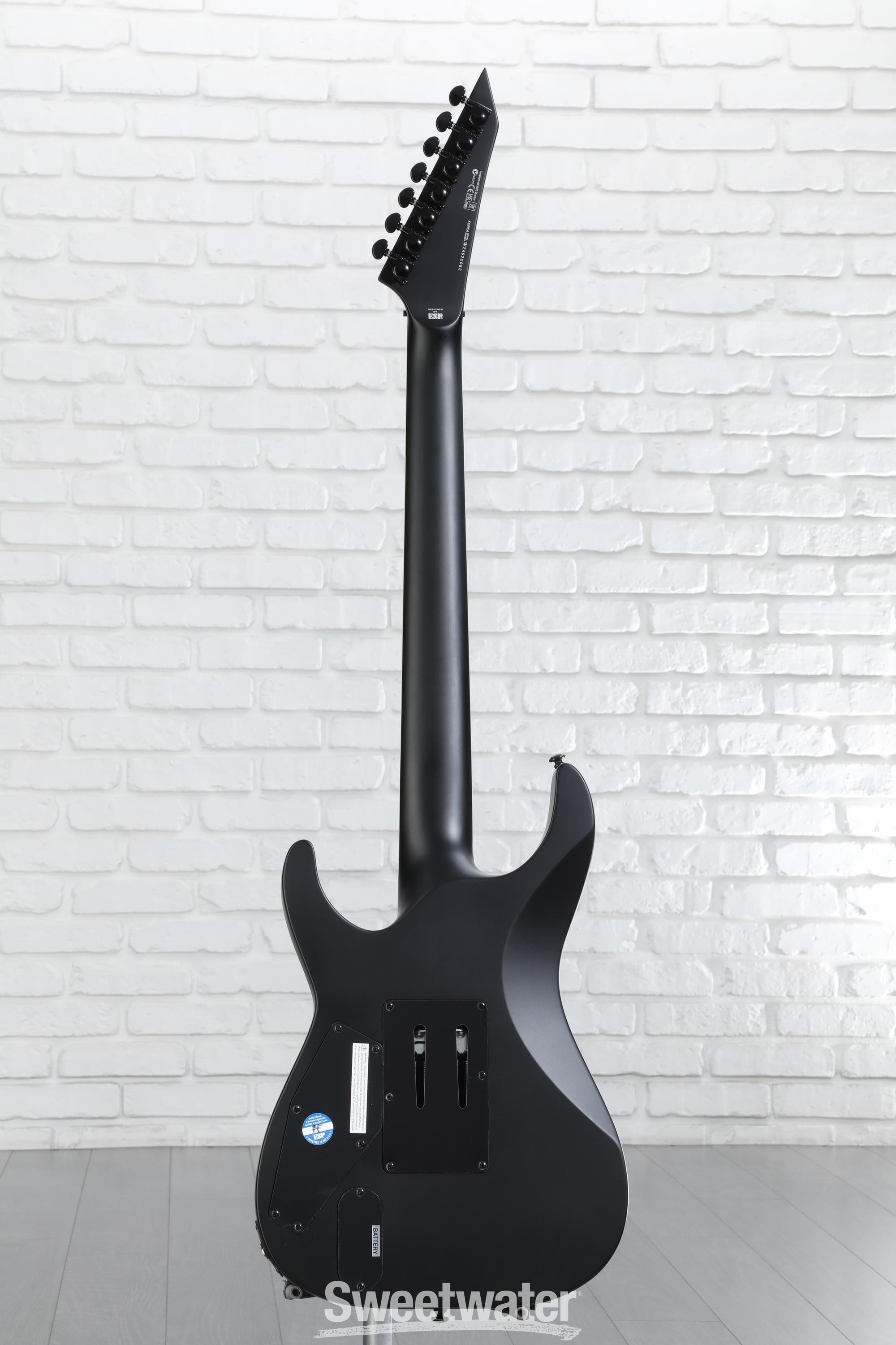 ESP LTD M-1007B 7-string Baritone Electric Guitar - Charcoal ESP LTD M-1007B 7-string Baritone Electric Guitar - Charcoal