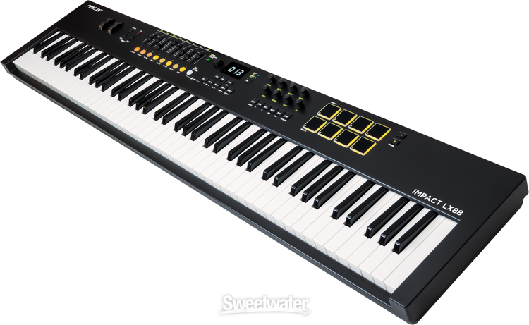 Nektar Impact LX88 mk3 MIDI Controller | Sweetwater