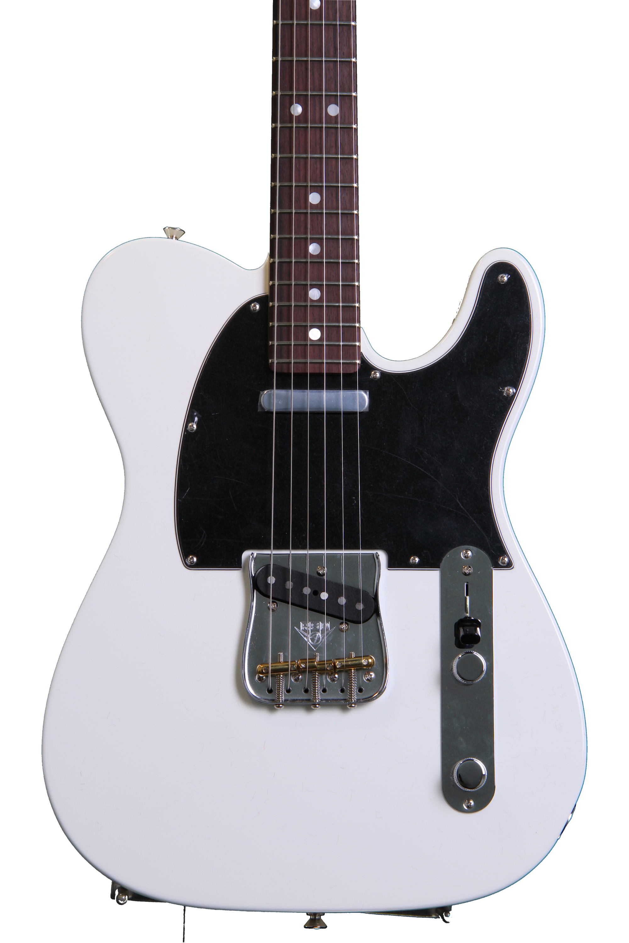 Fender Custom Shop 2014 Proto Tele Arctic White, Rosewood | Sweetwater