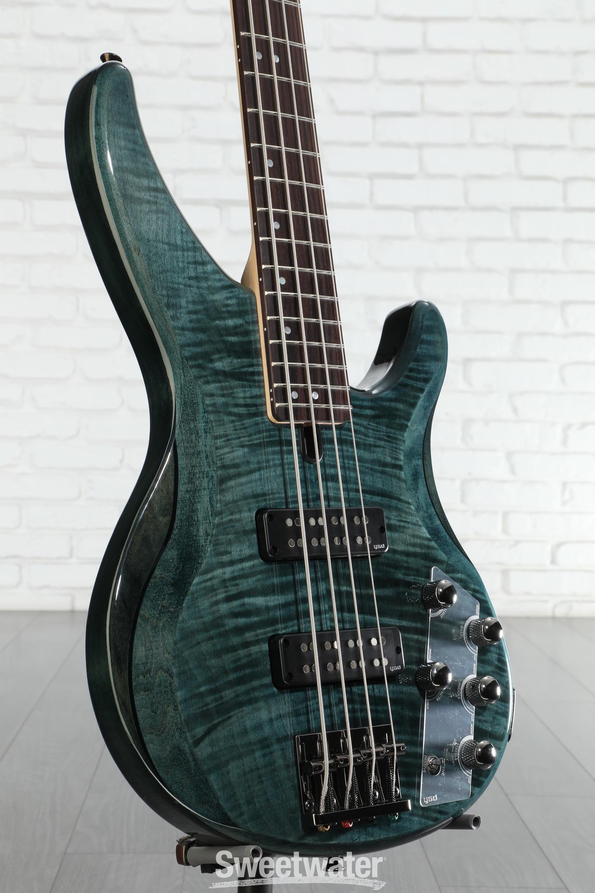 ベース YAMAHA TRBX604fm TRBX604FM 4-String Electric Bass Guitar - Yamaha USA
