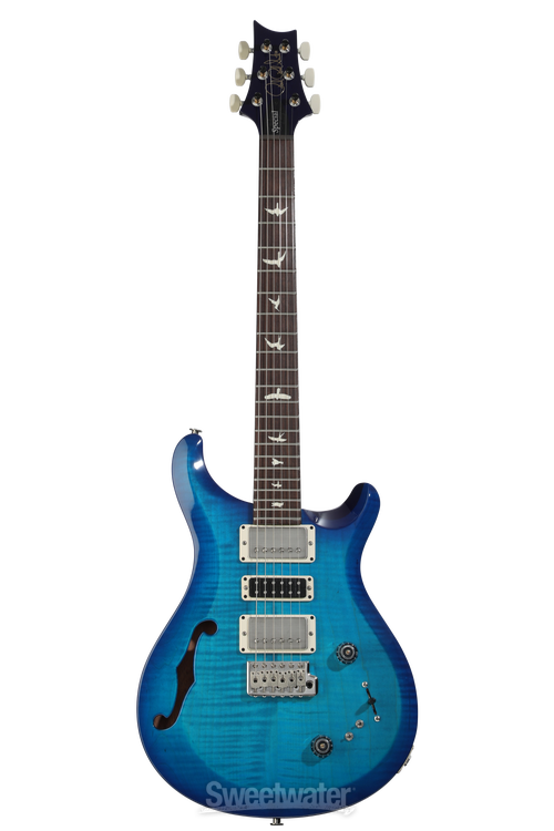 PRS S2 Special Semi-Hollow Electric Guitar - Lake Blue | Sweetwater