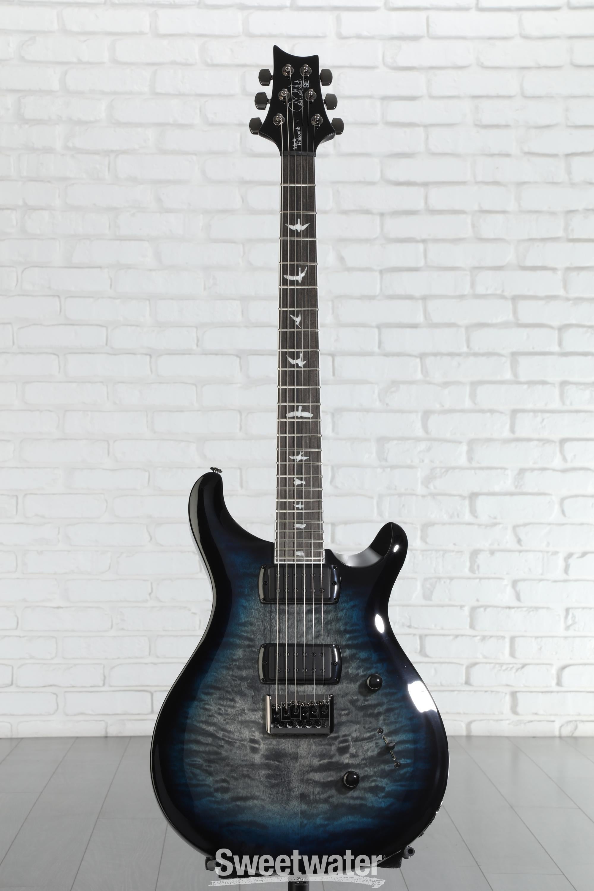 PRS SE Mark Holcomb Signature Electric Guitar - Holcomb Blue Burst