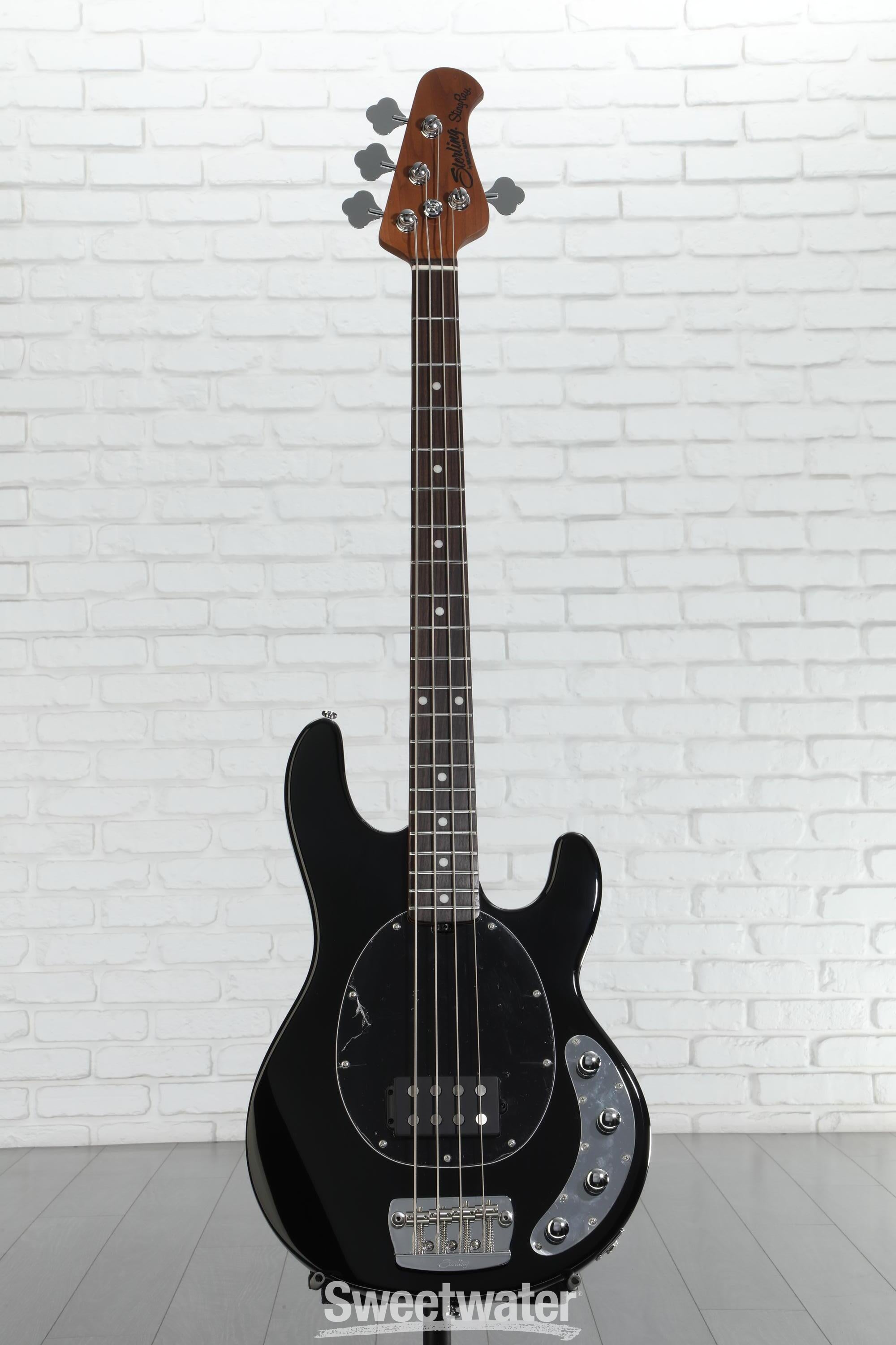 Sterling By Music Man StingRay RAY34 Bass Guitar - Black