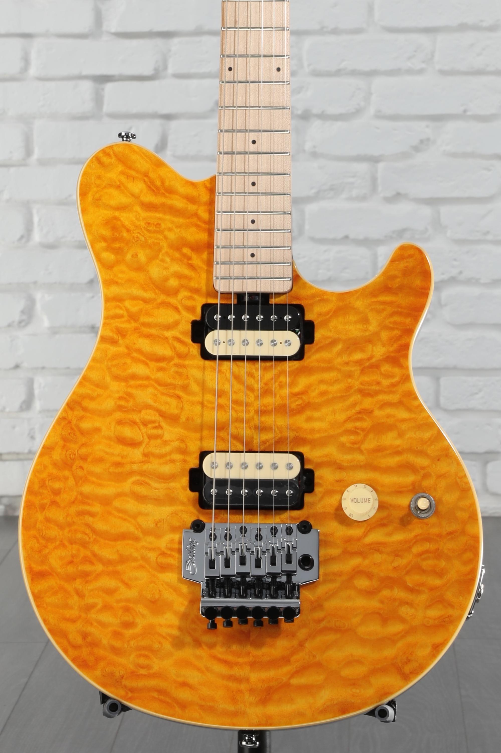 ギター Sterling MusicMan AXIS AX40 Trans Gold New Sterling by Musicman / AX40 AXIS Transparent Gold