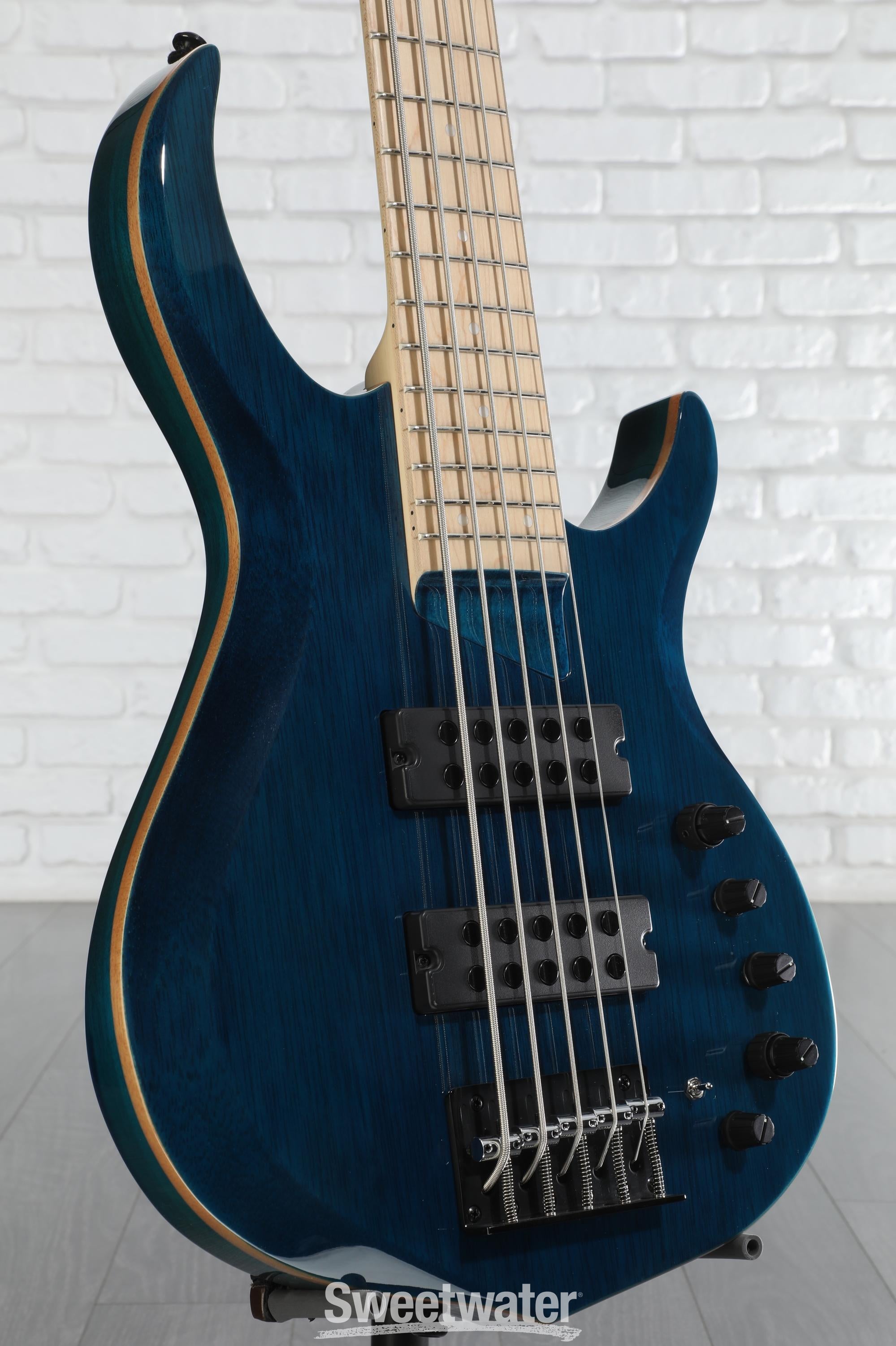 Sire Marcus Miller M2 5-string Bass Guitar - Transparent