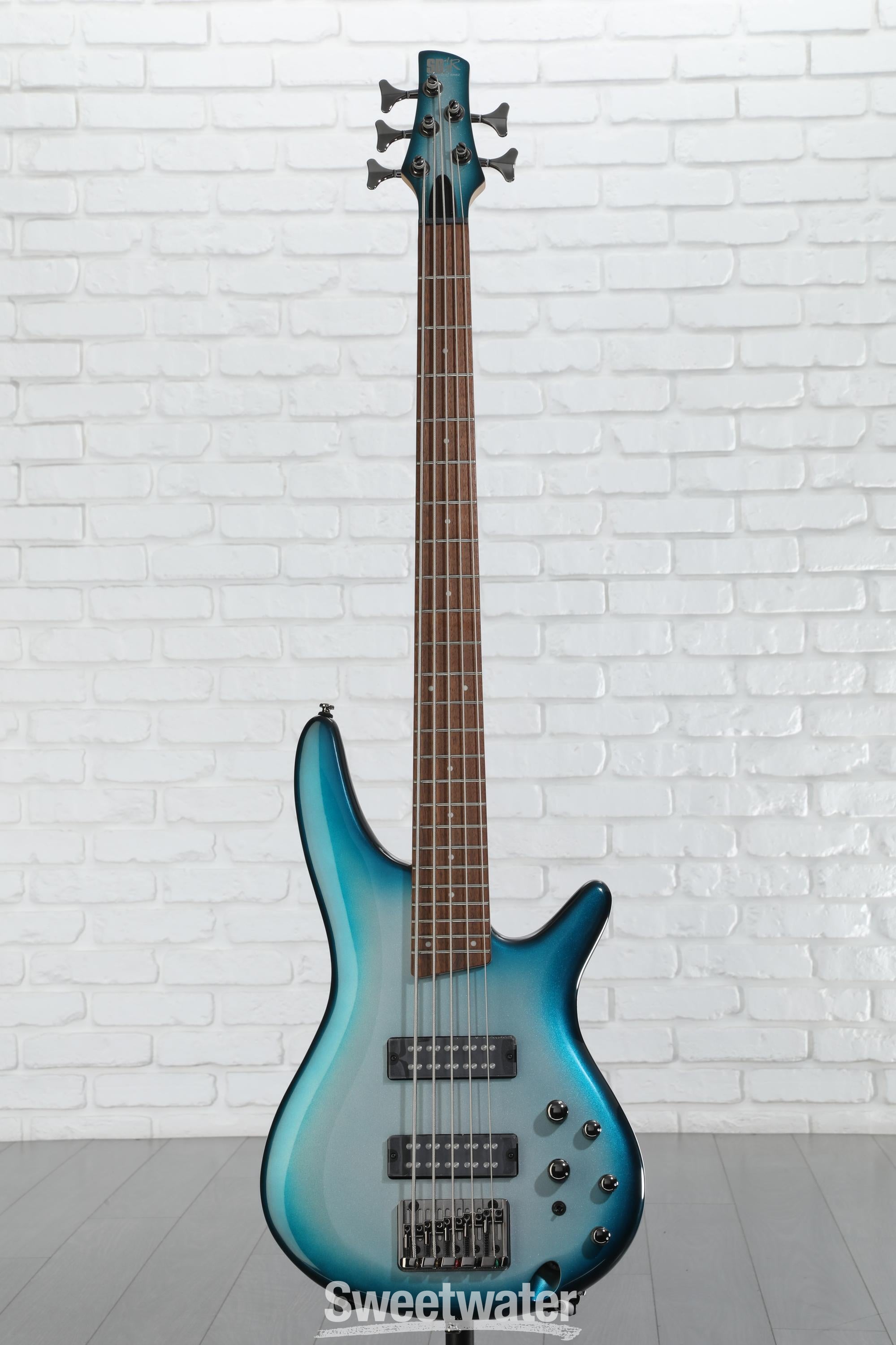 豪華 Ibanez SR Standard SR305E 5-string Bass Guitar - Deep Ocean ベース