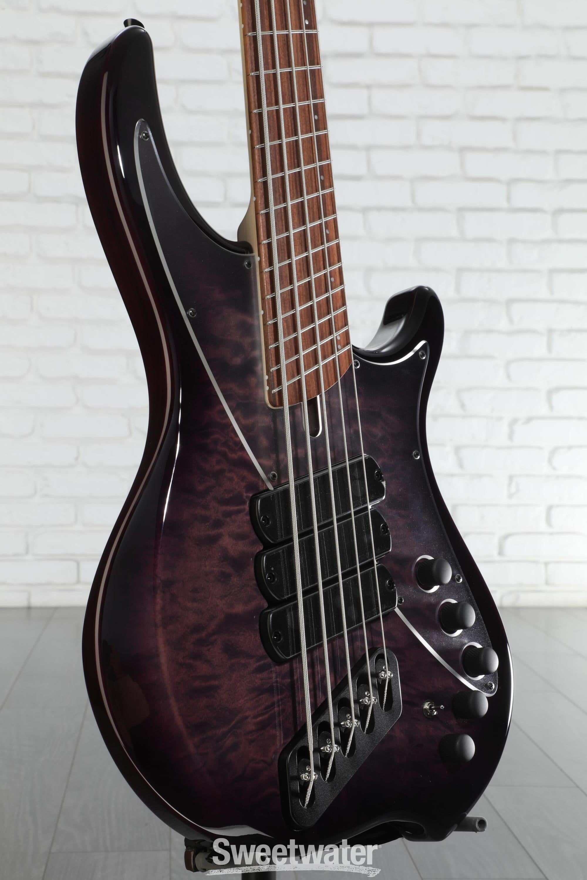 Dingwall Guitars Combustion Nashville Edition 5-string Electric Bass Guitar - Ultravioletburst