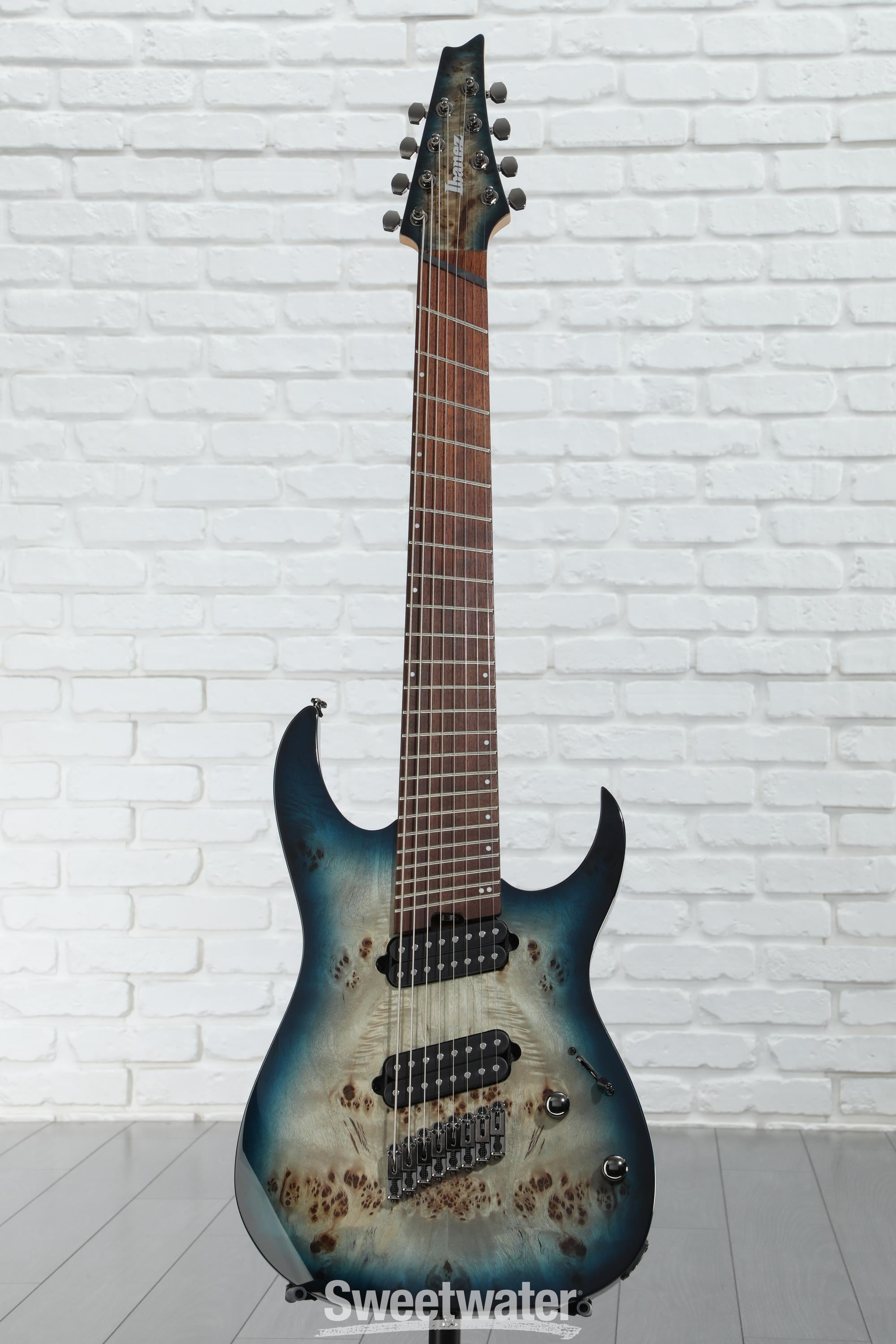 Ibanez RGMS8 8-string Electric Guitar - Cosmic Blue