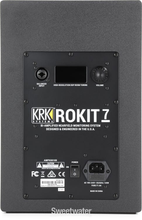KRK - Rokit RP7 G4 - Enceinte monitoring amplifiée - Dimension'Sono