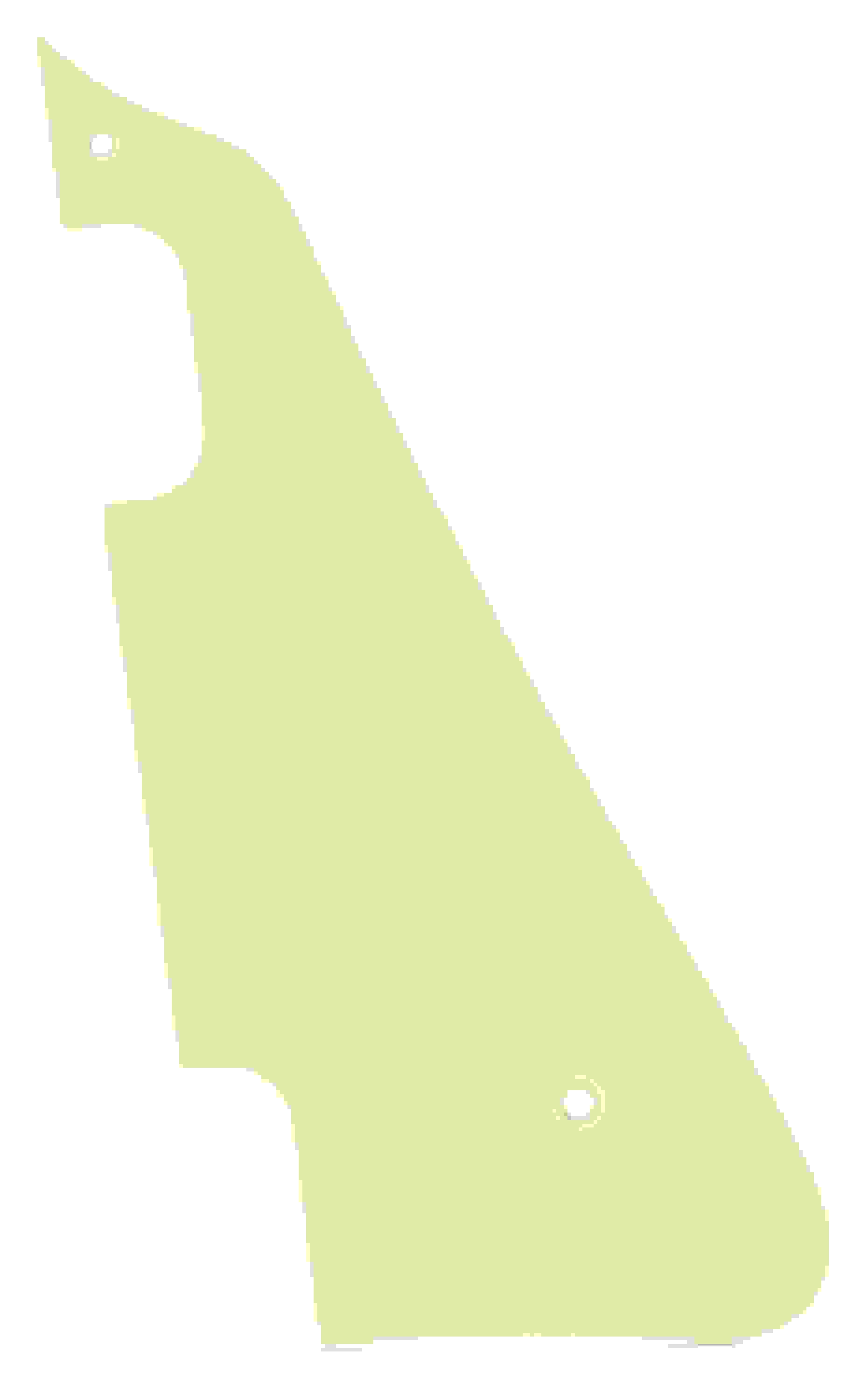 Gibson Accessories '56 Les Paul Historic (P-90) Pickguard - Creme