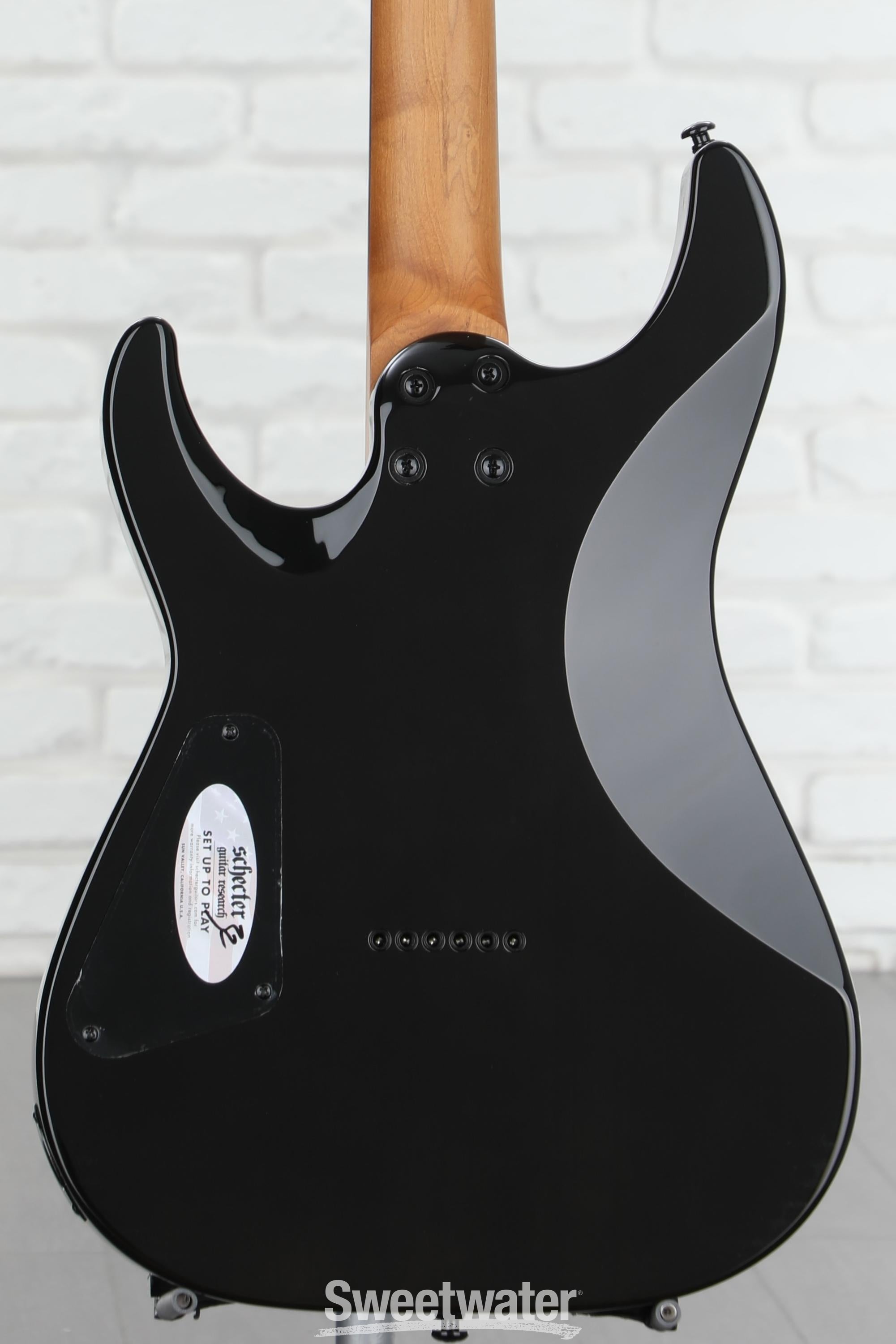 Schecter C-1 Standard Electric Guitar - Black Fade Burst