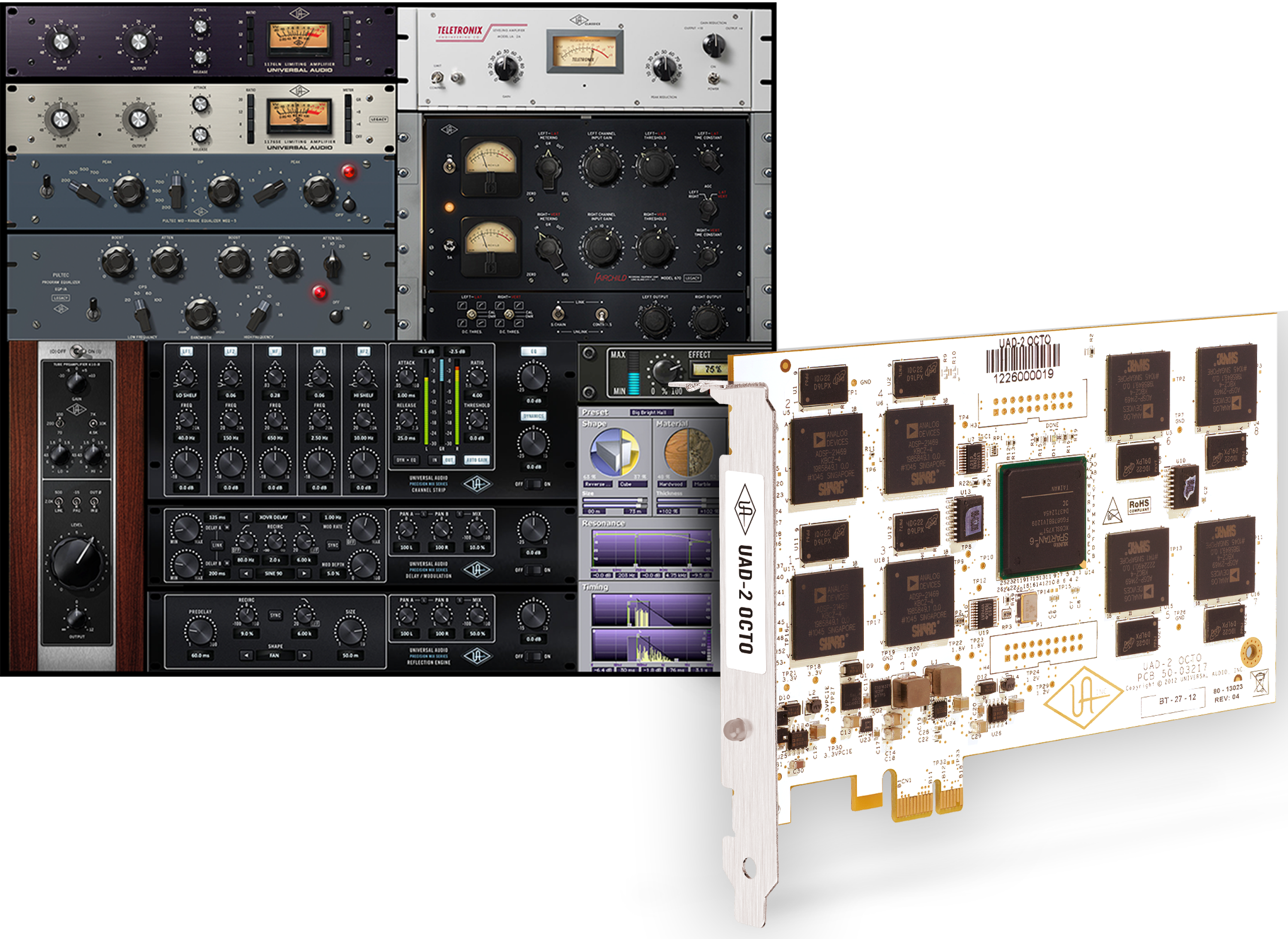 Universal Audio UAD-2 OCTO Custom PCIe DSP Accelerator | Sweetwater