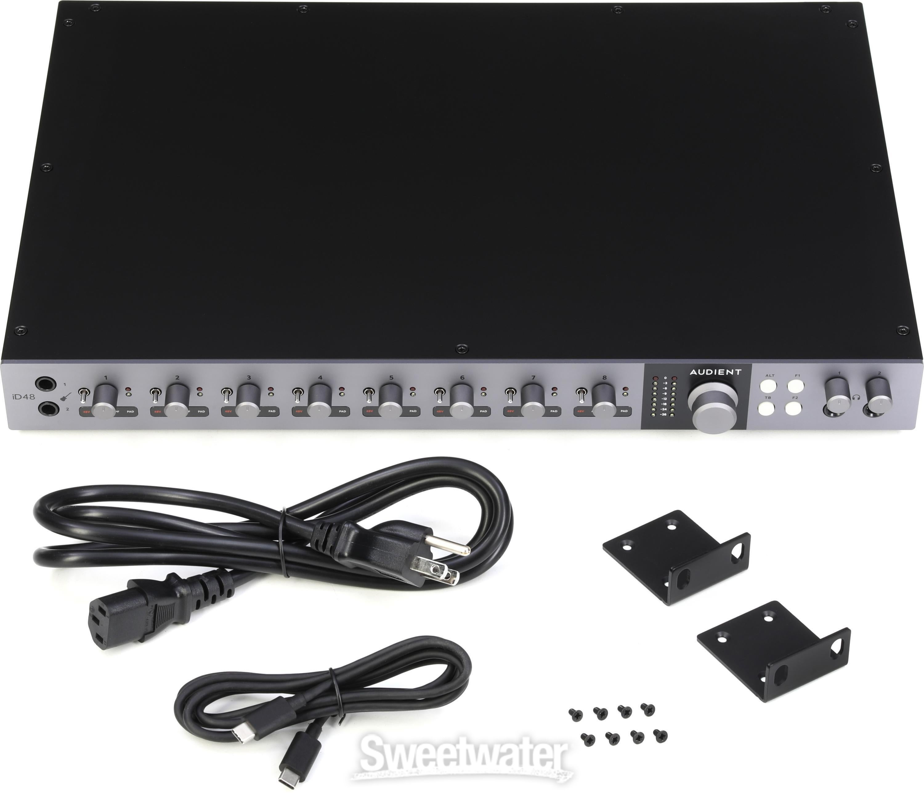 Audient iD48 USB-C Audio Interface | Sweetwater