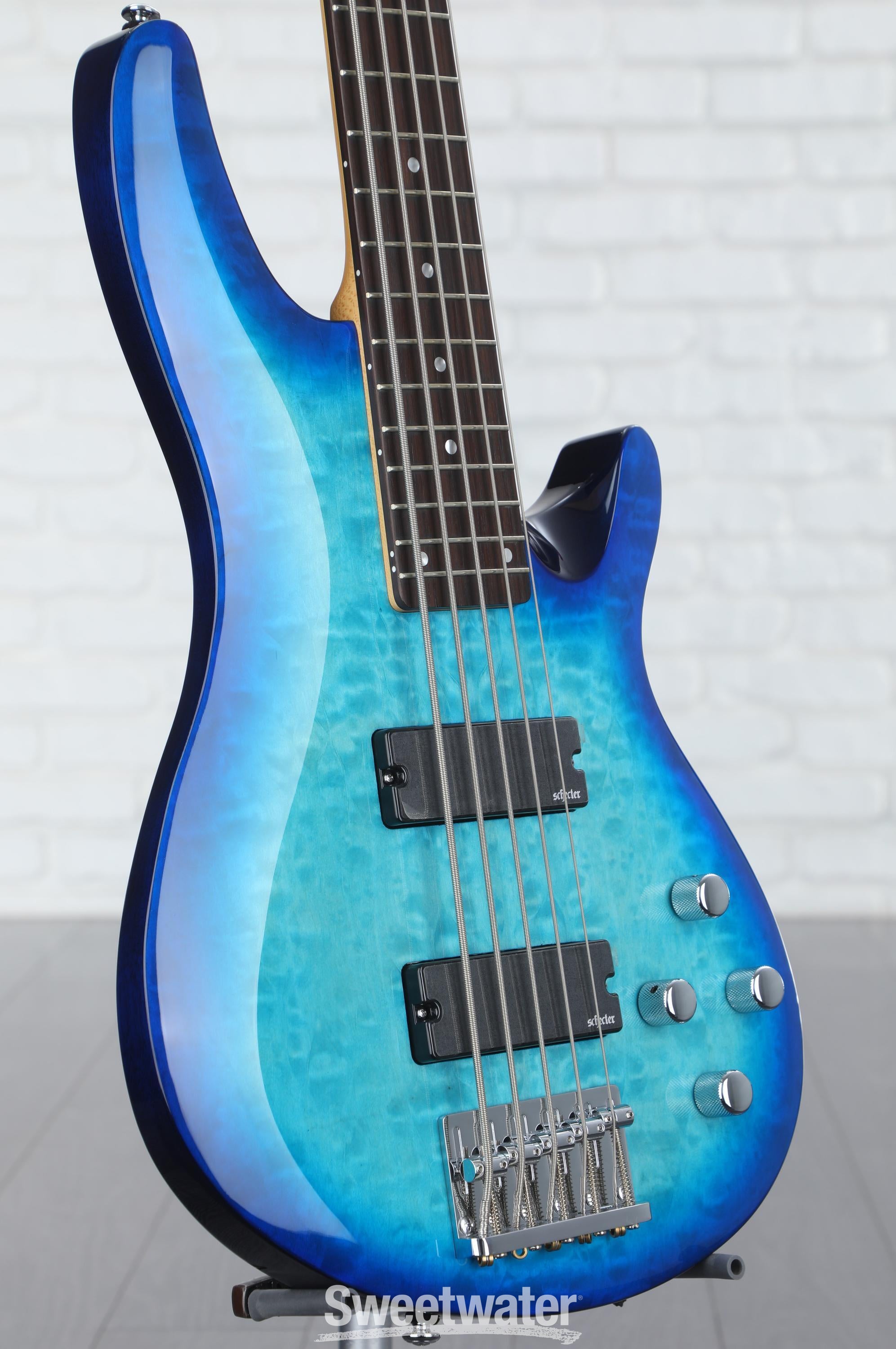 レア Schecter 5弦プレベ Schecter FreeZesicle-5 Signature Bass Guitar - Freeze Purple