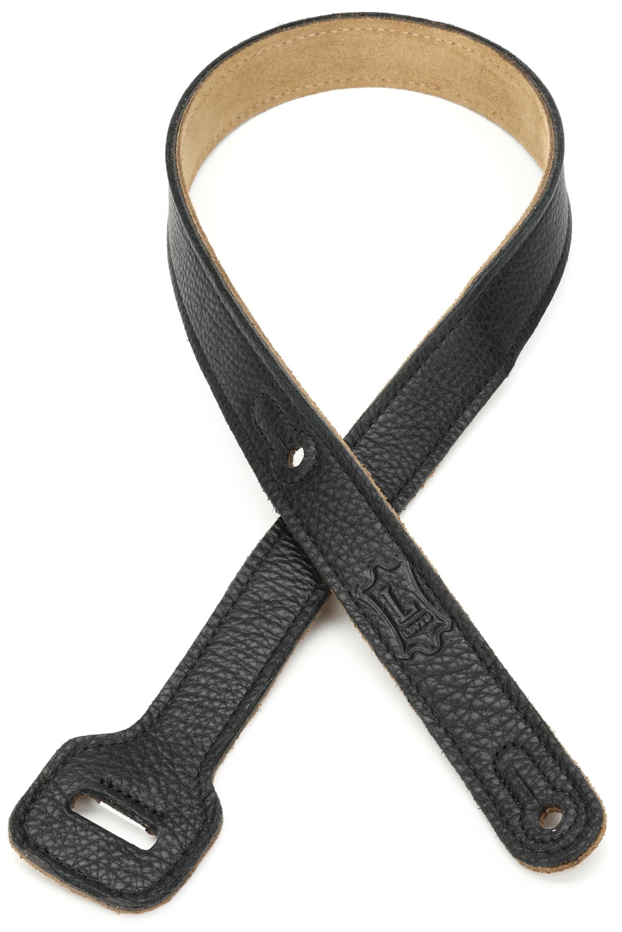 Levy's MMGSXL-2.5 Leather Strap Extension - Black | Sweetwater