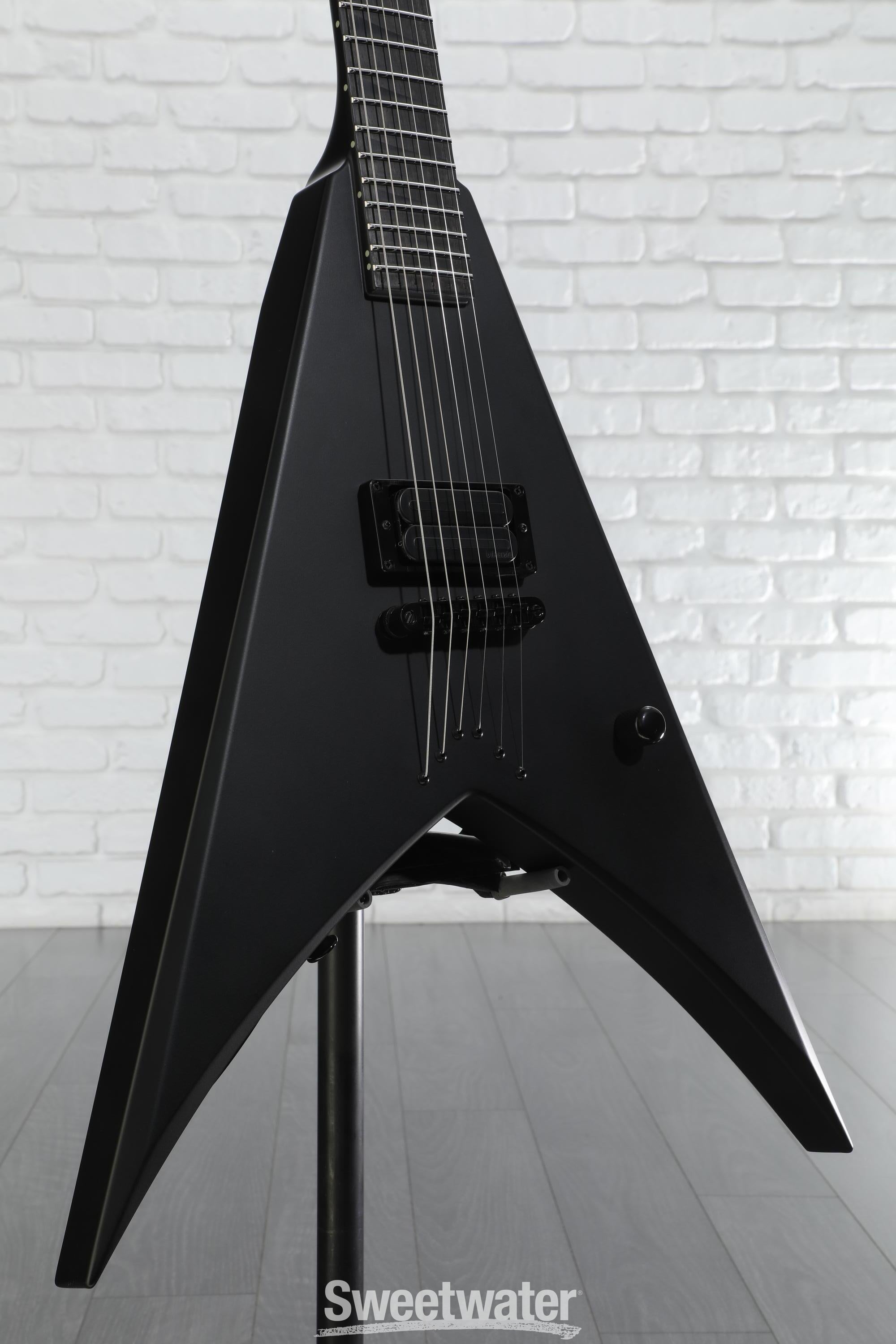 Jackson Custom Shop King V Electric Guitar - Blackout