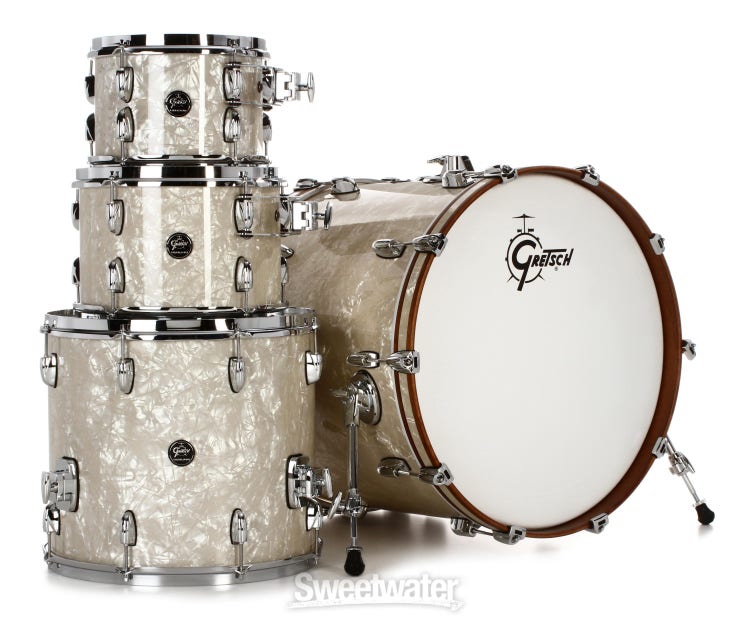 Gretsch Drums Renown RN2-E8246 4-piece Shell Pack - Vintage Pearl