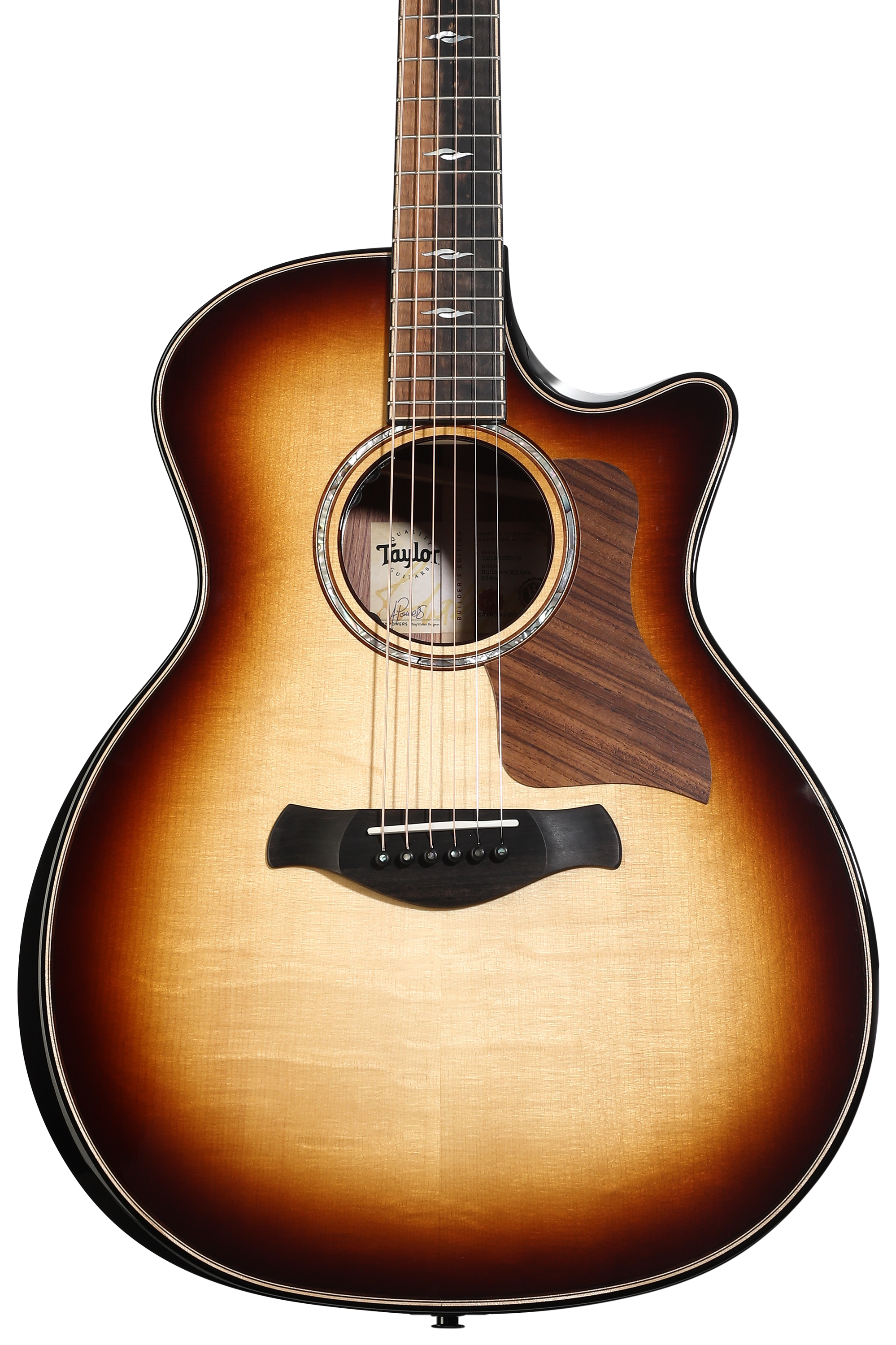 Taylor Next Generation Builder's Edition 814ce Adirondack Spruce/Honduran Rosewood - Shaded Edgeburst