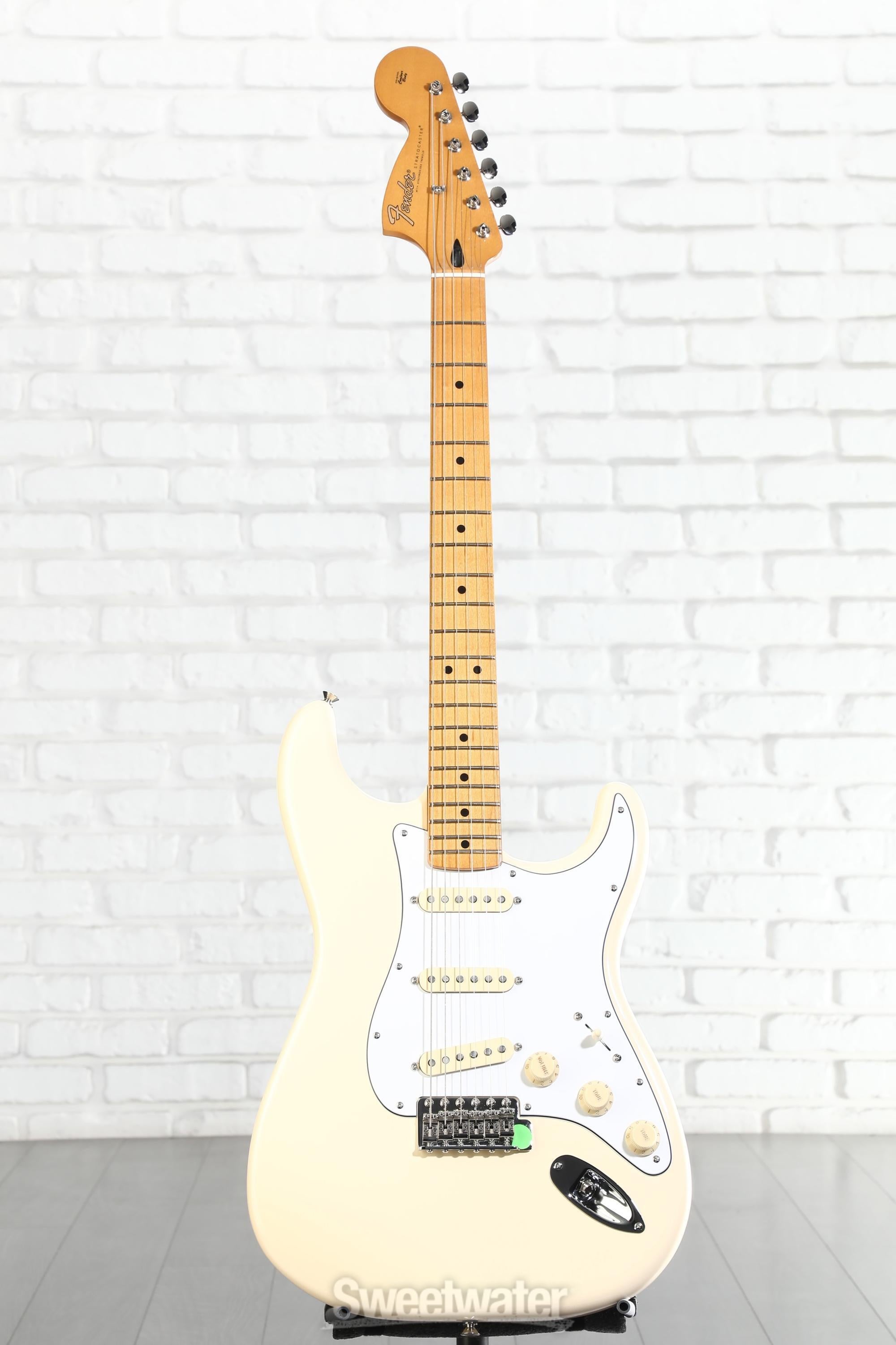 Fender Jimi Hendrix Stratocaster - Olympic White with Maple