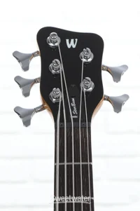 Warwick RockBass Star Bass 5-string Hollowbody Electric Bass - Metallic Gold