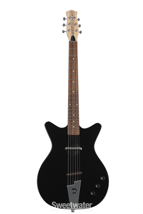 Danelectro Convertible Acoustic-Electric Guitar - Black Danelectro Convertible Acoustic-Electric Guitar - Black