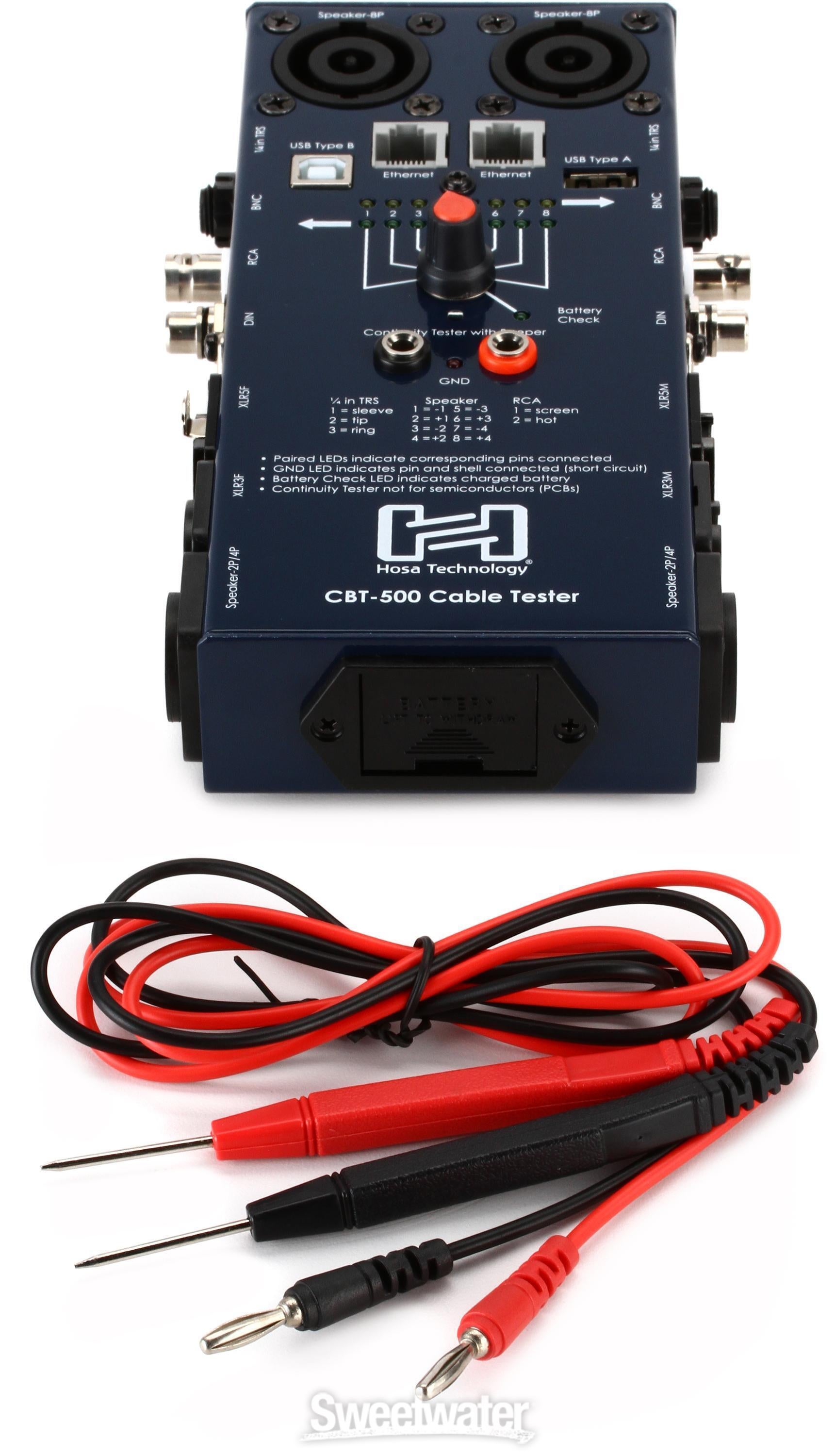 Hosa CBT-500 Audio Cable Tester | Sweetwater