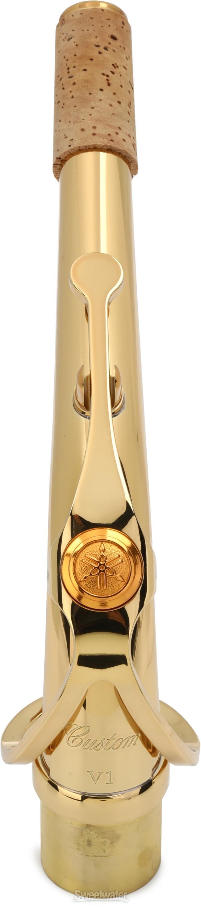 Yamaha YAC SN-AV1 Alto Sax Neck Custom V1 - Lacquered | Sweetwater