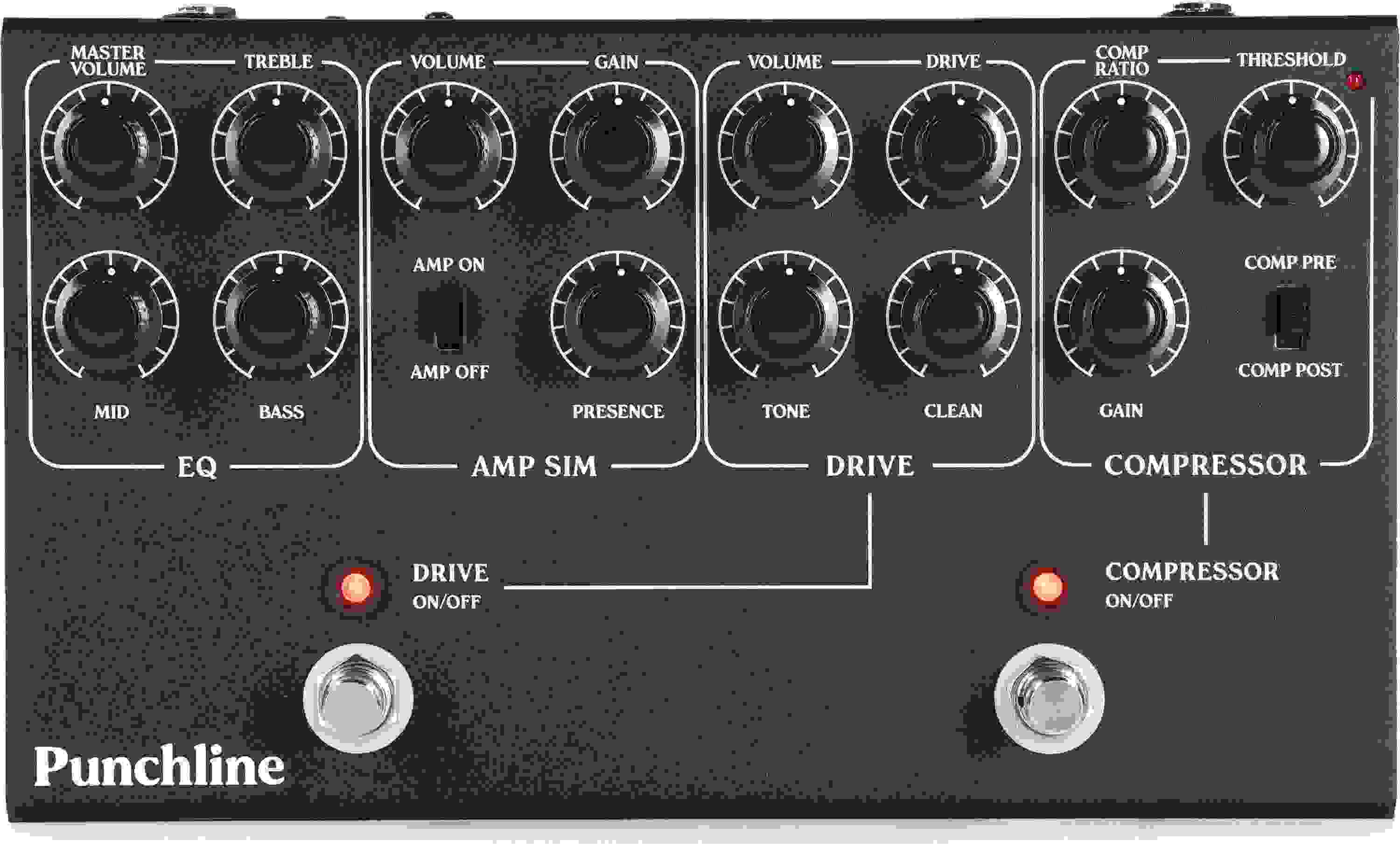 JHS Punchline Bass Station Pedal Sweetwater Exclusive, Limited Release