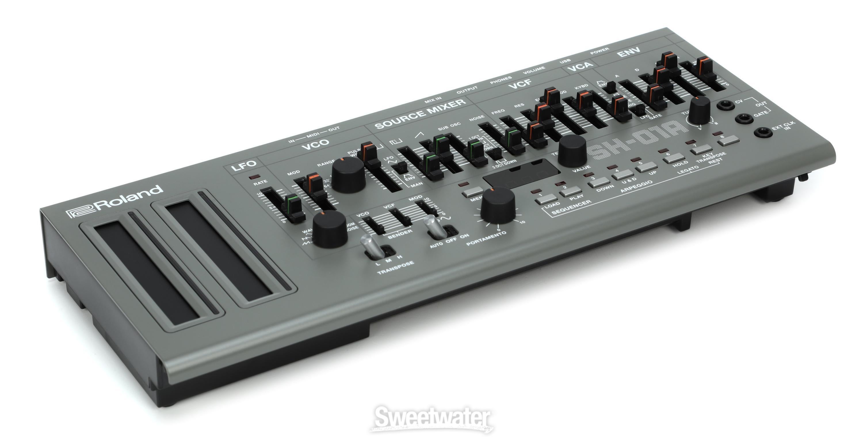 Roland SHA Boutique Series Synthesizer with Sequencer   Sweetwater
