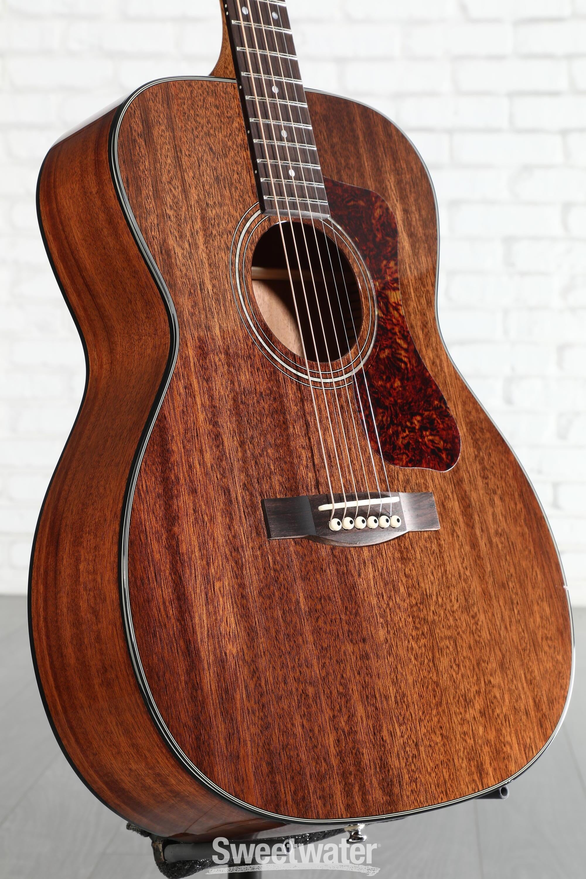 Guild OM-120, Orchestra Acoustic Guitar - Natural | Sweetwater