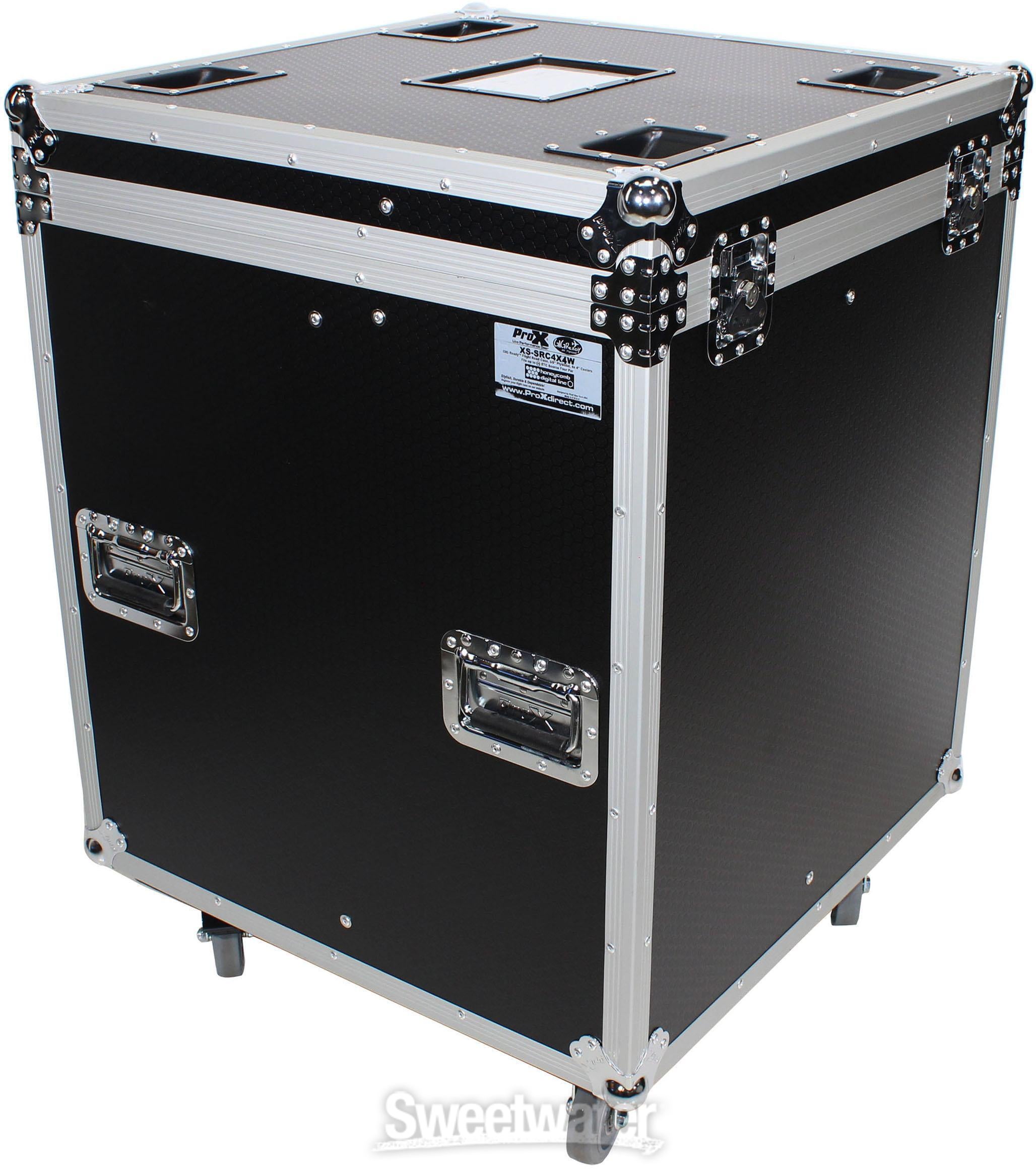 ProX XS-SRC4X4W Flight Case for ETC Source Four Leko Lights