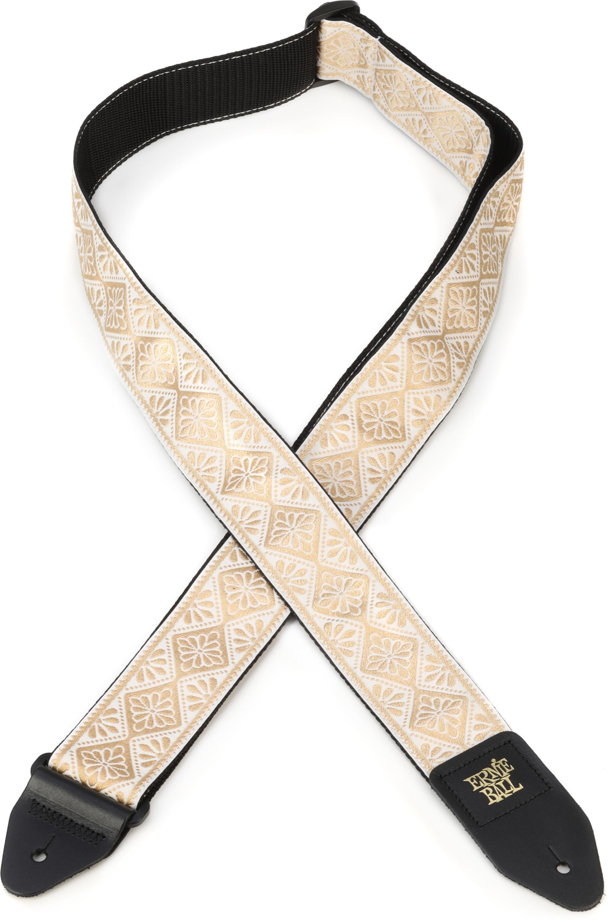 アクセサリー 115p077m629 Ernie Ball Classic Jacquard Guitar Strap - Diamond Blossom