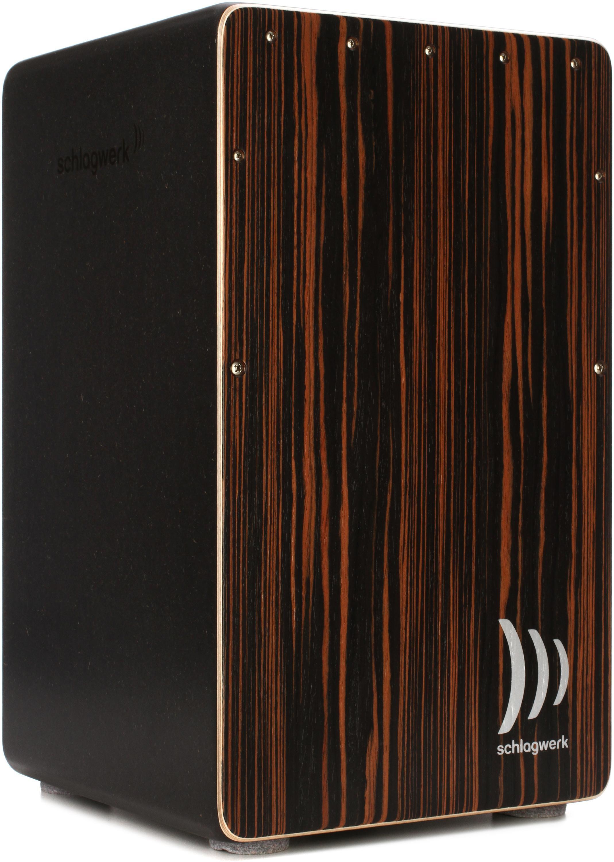 Schlagwerk 2inOne Deluxe Cajon - Makassar | Sweetwater