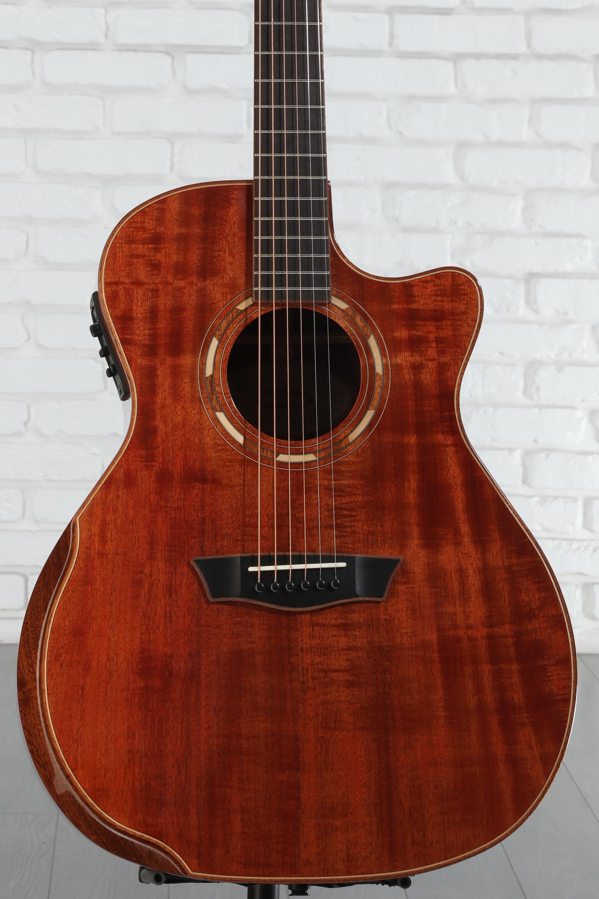Washburn G55ce Koa Natural 美品 Washburn Comfort G55CE Koa Acoustic-electric Guitar