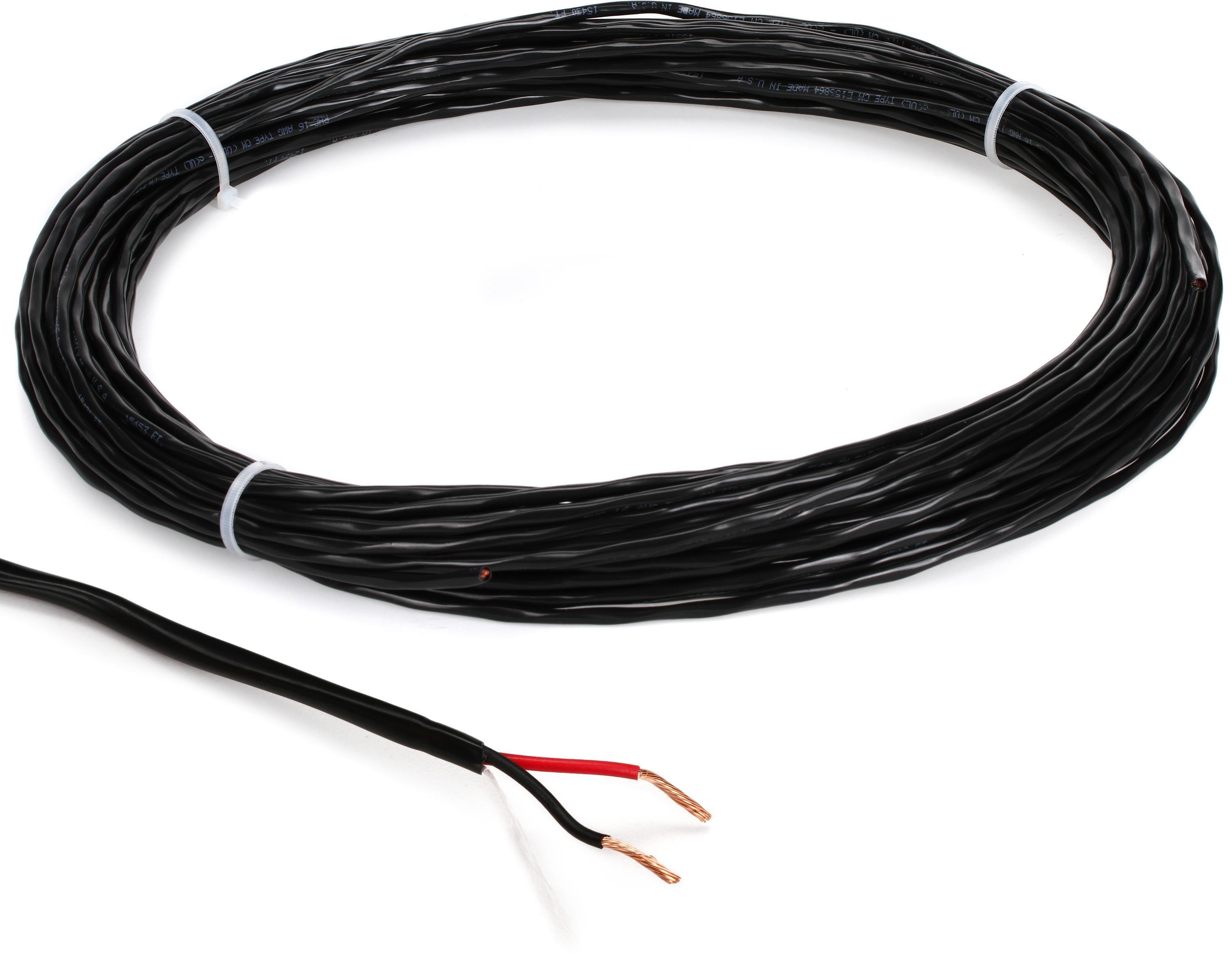 Speaker Cable, Auto Zip 16 Gauge, 100 Foot Roll